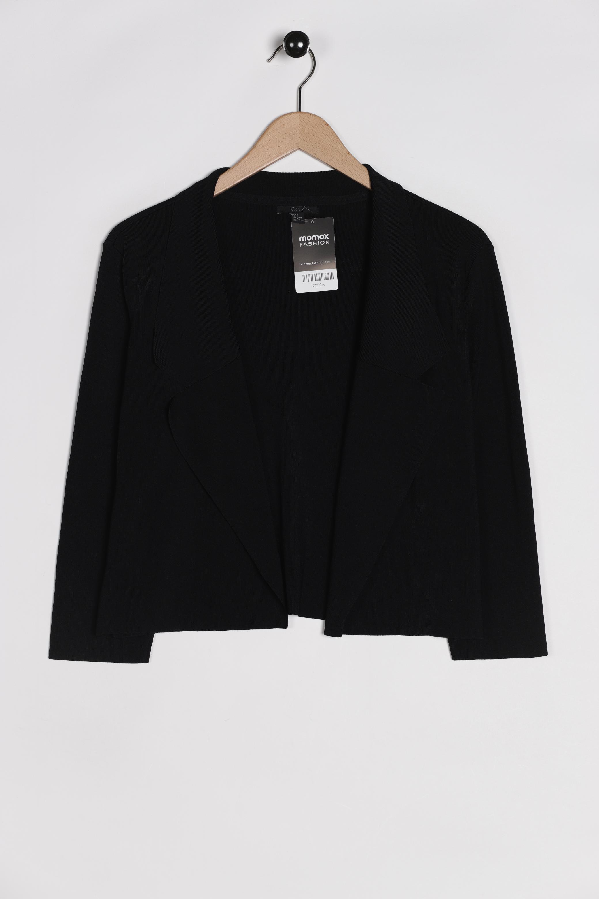 

COS Damen Strickjacke, schwarz, Gr. 38
