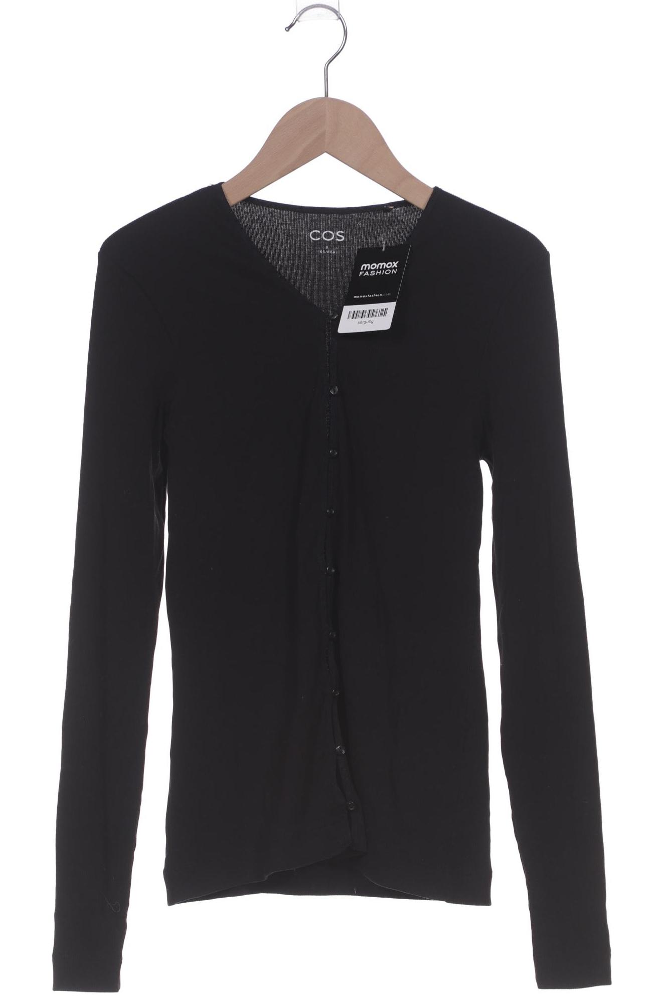 

COS Damen Strickjacke, schwarz, Gr. 36