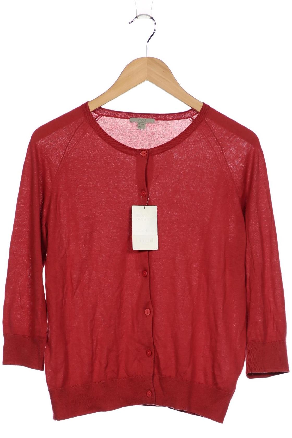 

COS Damen Strickjacke, pink, Gr. 42