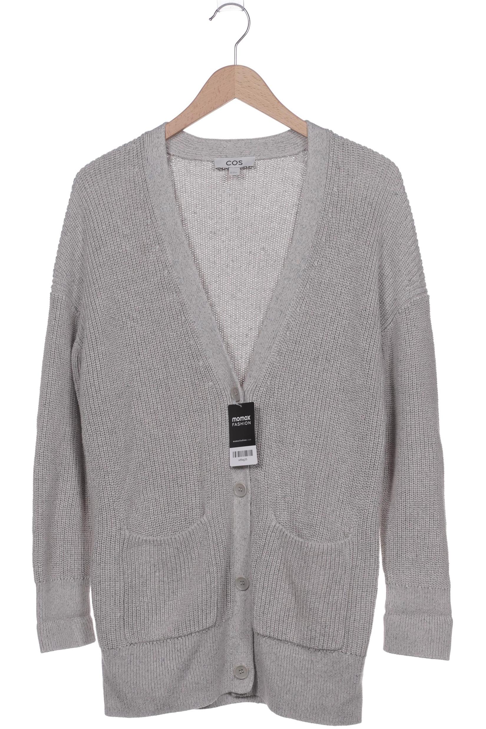 

COS Damen Strickjacke, grau, Gr. 34
