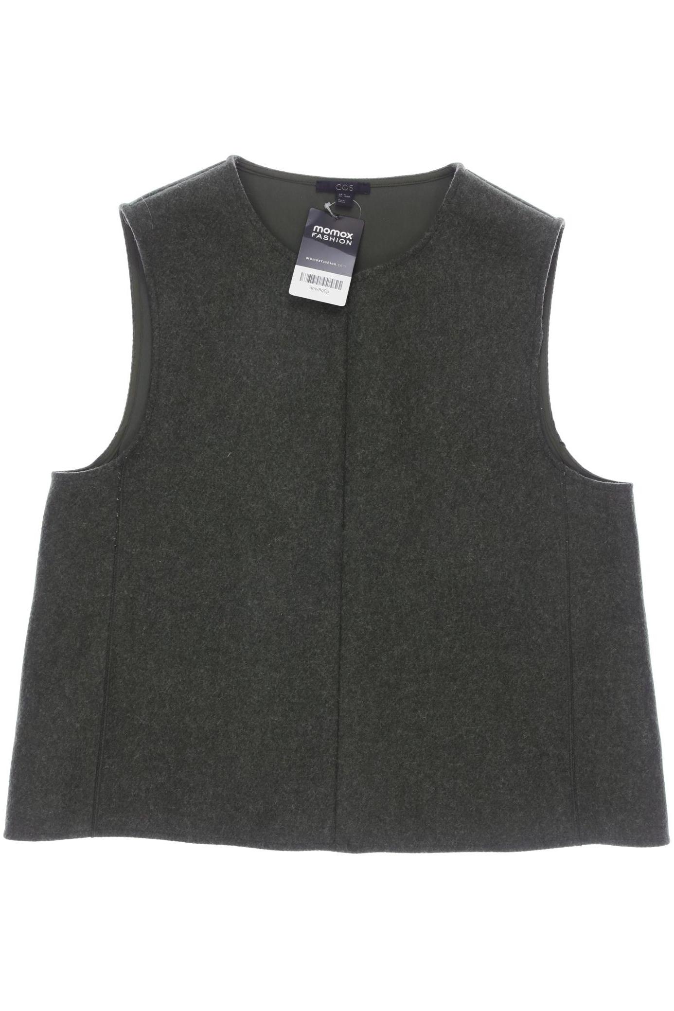

COS Damen Strickjacke, grün, Gr. 42