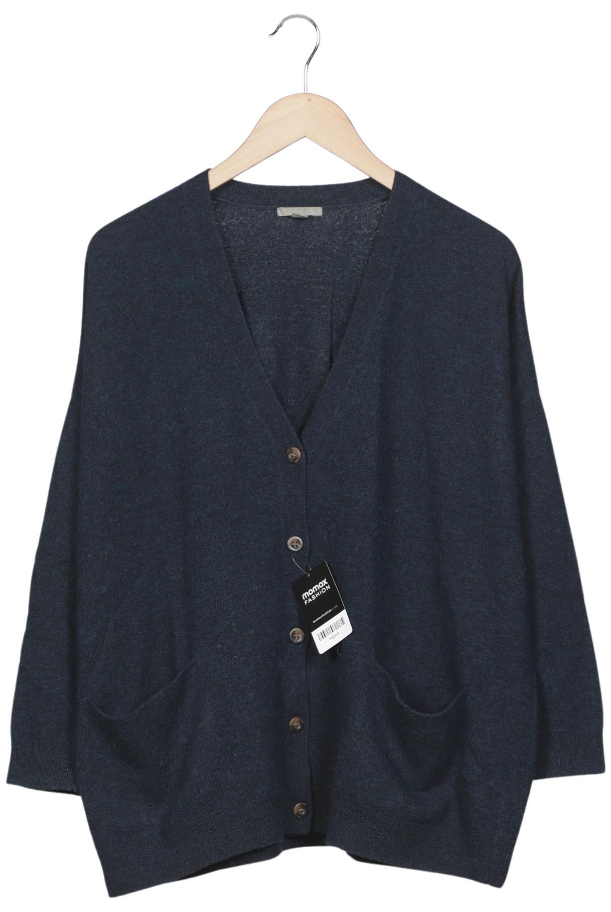 

COS Damen Strickjacke, marineblau, Gr. 34