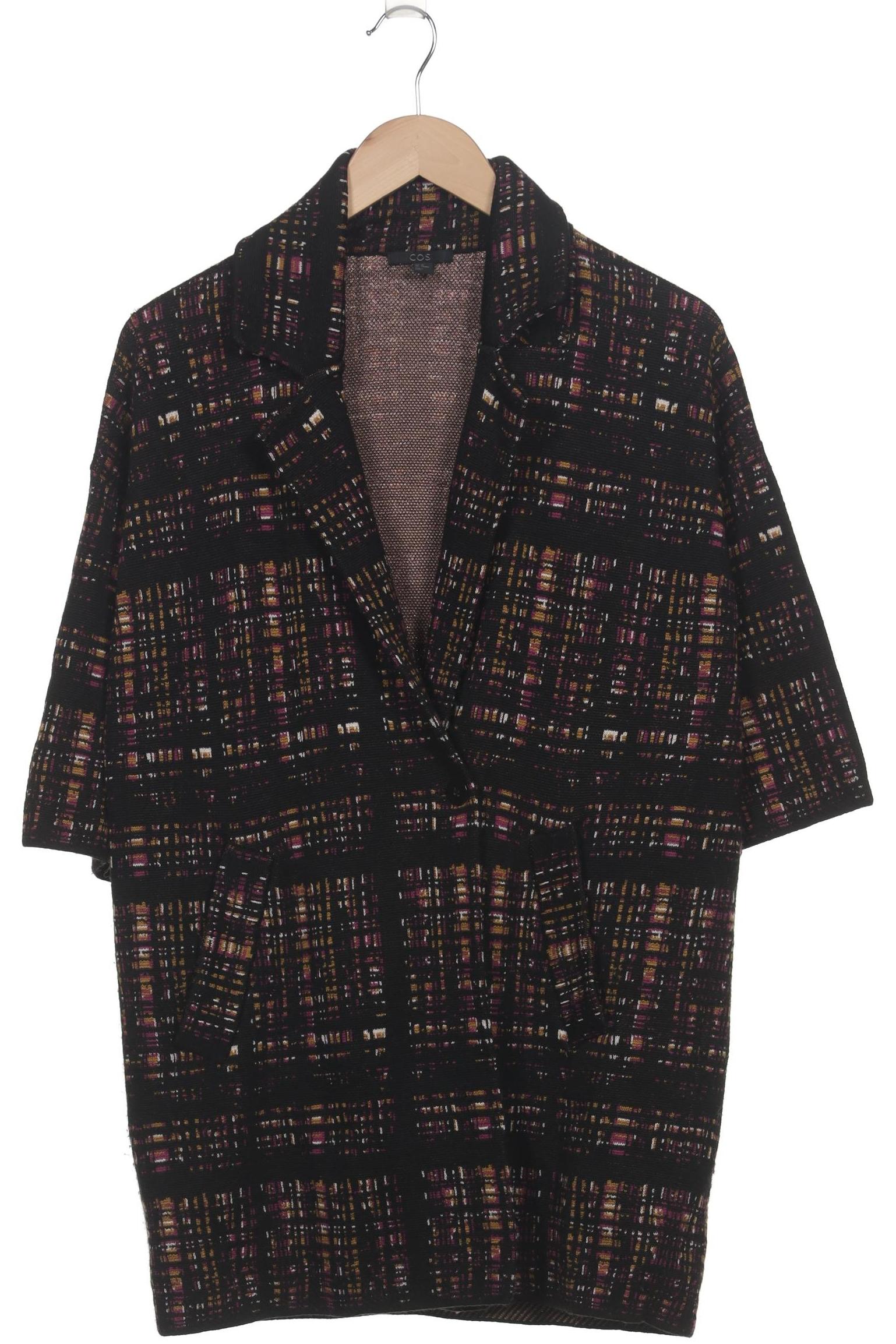 

COS Damen Strickjacke, schwarz, Gr. 34