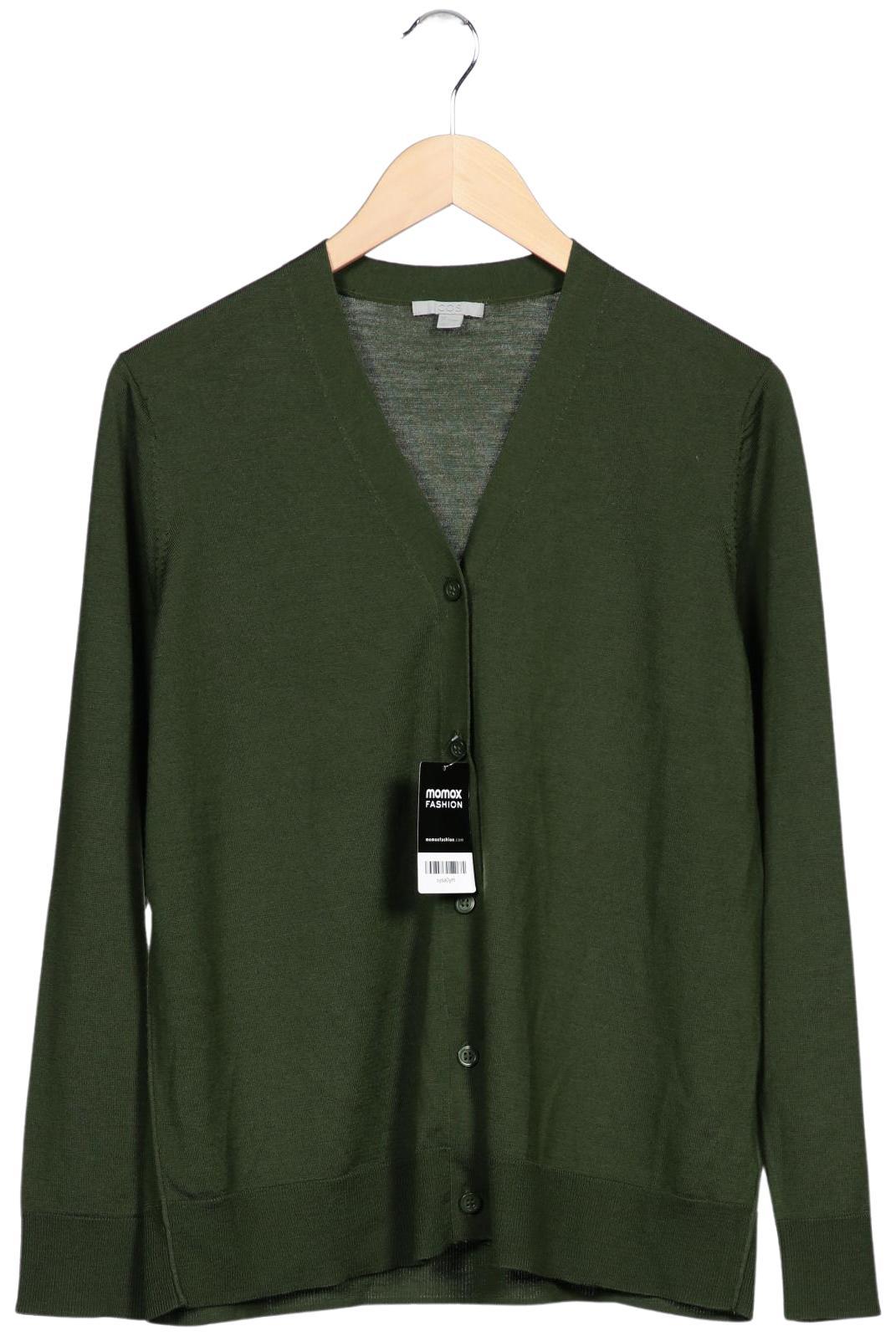 

COS Damen Strickjacke, grün, Gr. 42