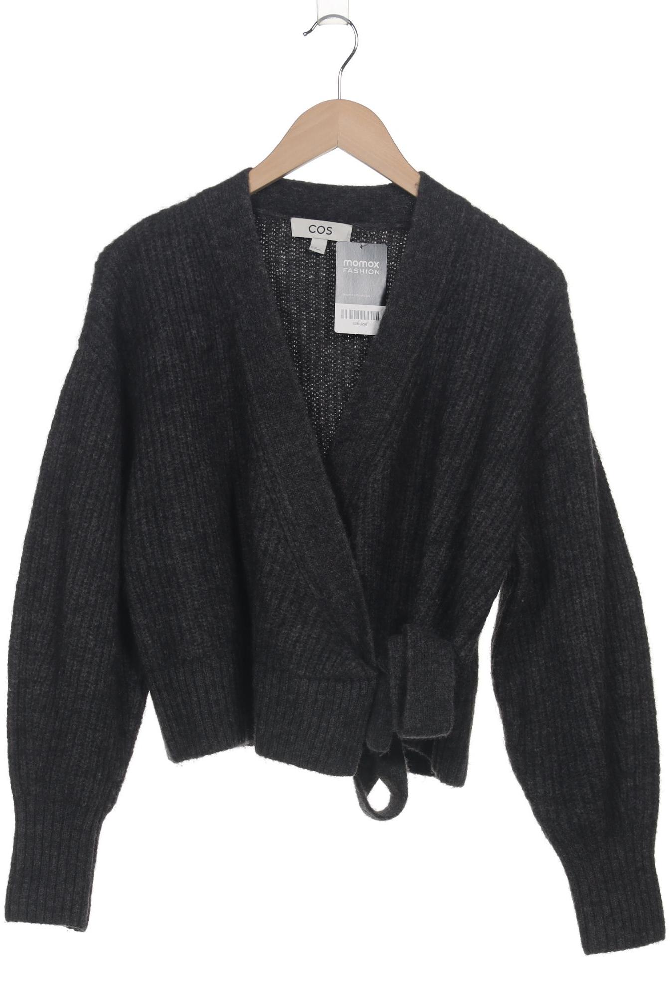 

COS Damen Strickjacke, grau, Gr. 36