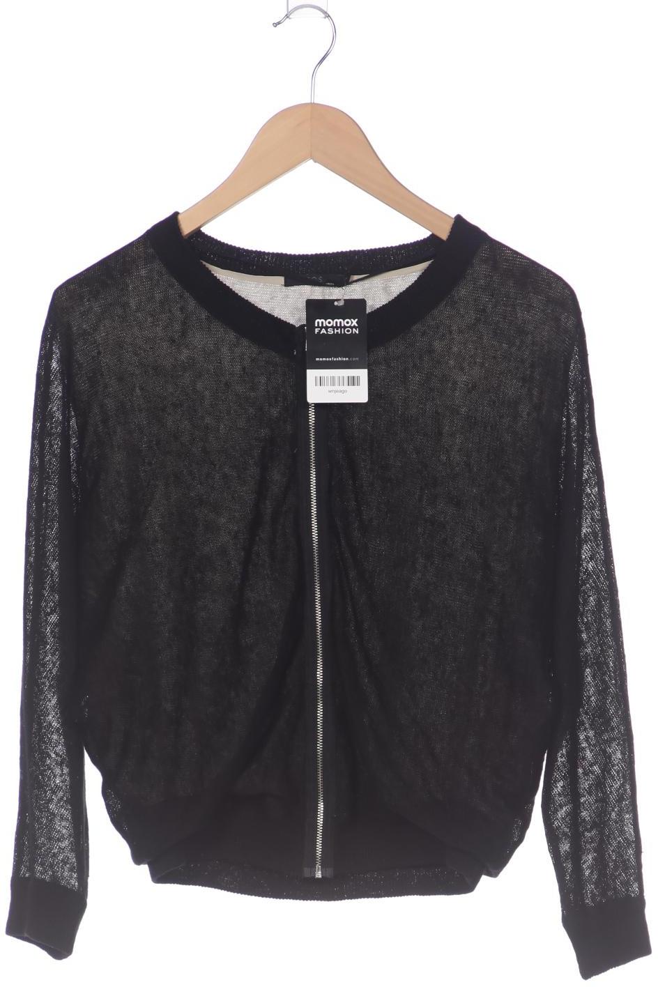 

COS Damen Strickjacke, schwarz, Gr. 36