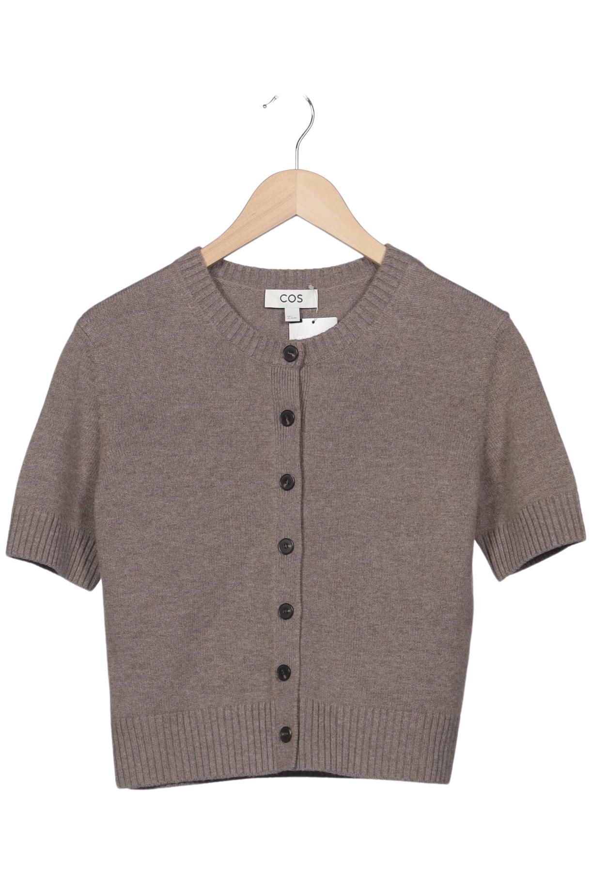 

COS Damen Strickjacke, braun, Gr. 36