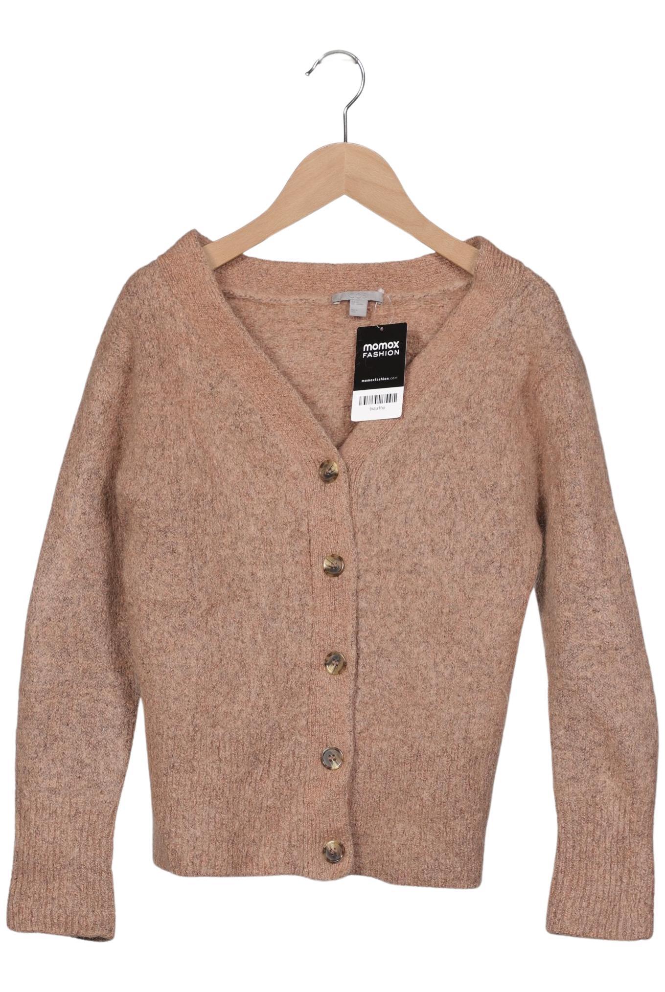 

COS Damen Strickjacke, beige, Gr. 34