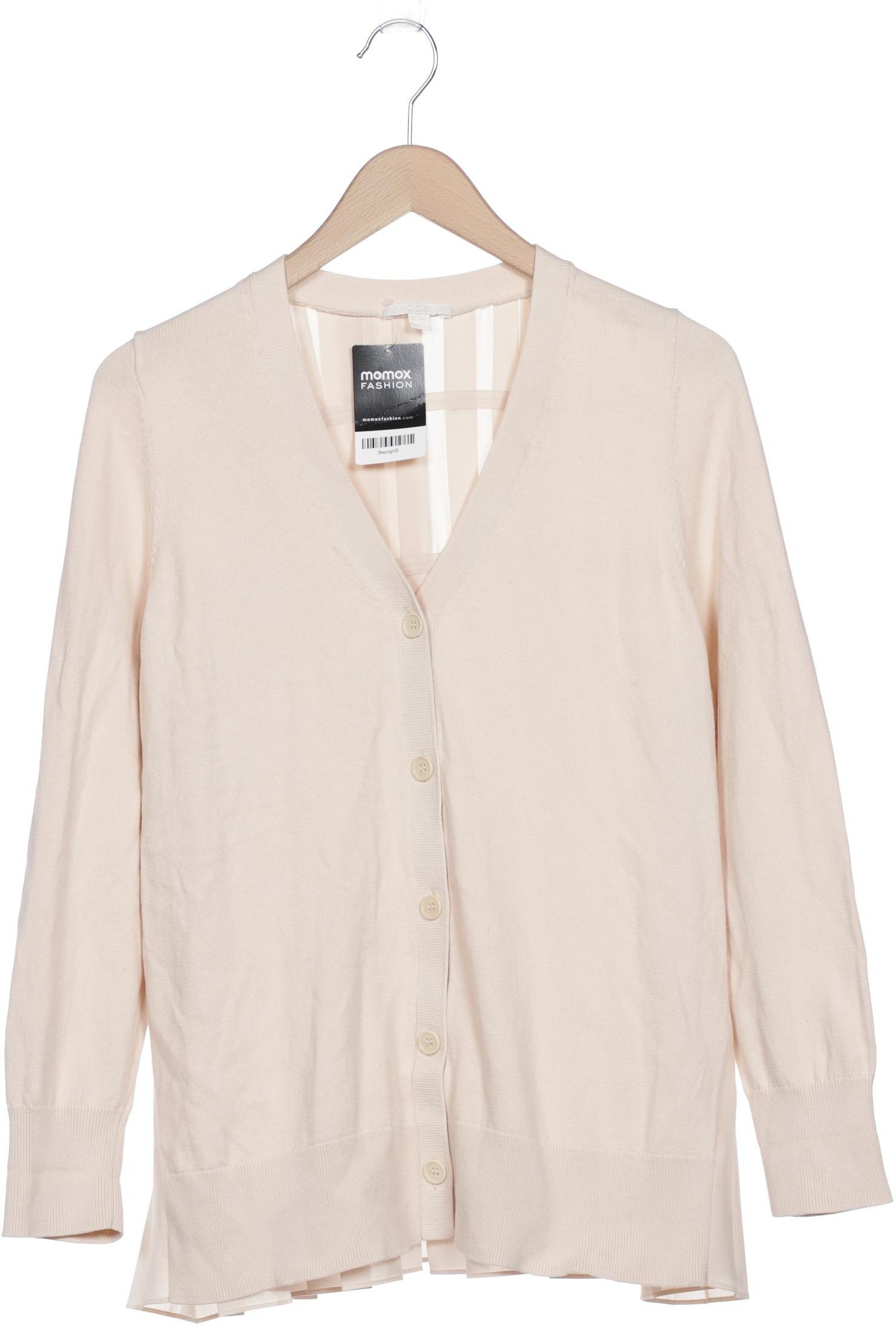

COS Damen Strickjacke, beige, Gr. 34
