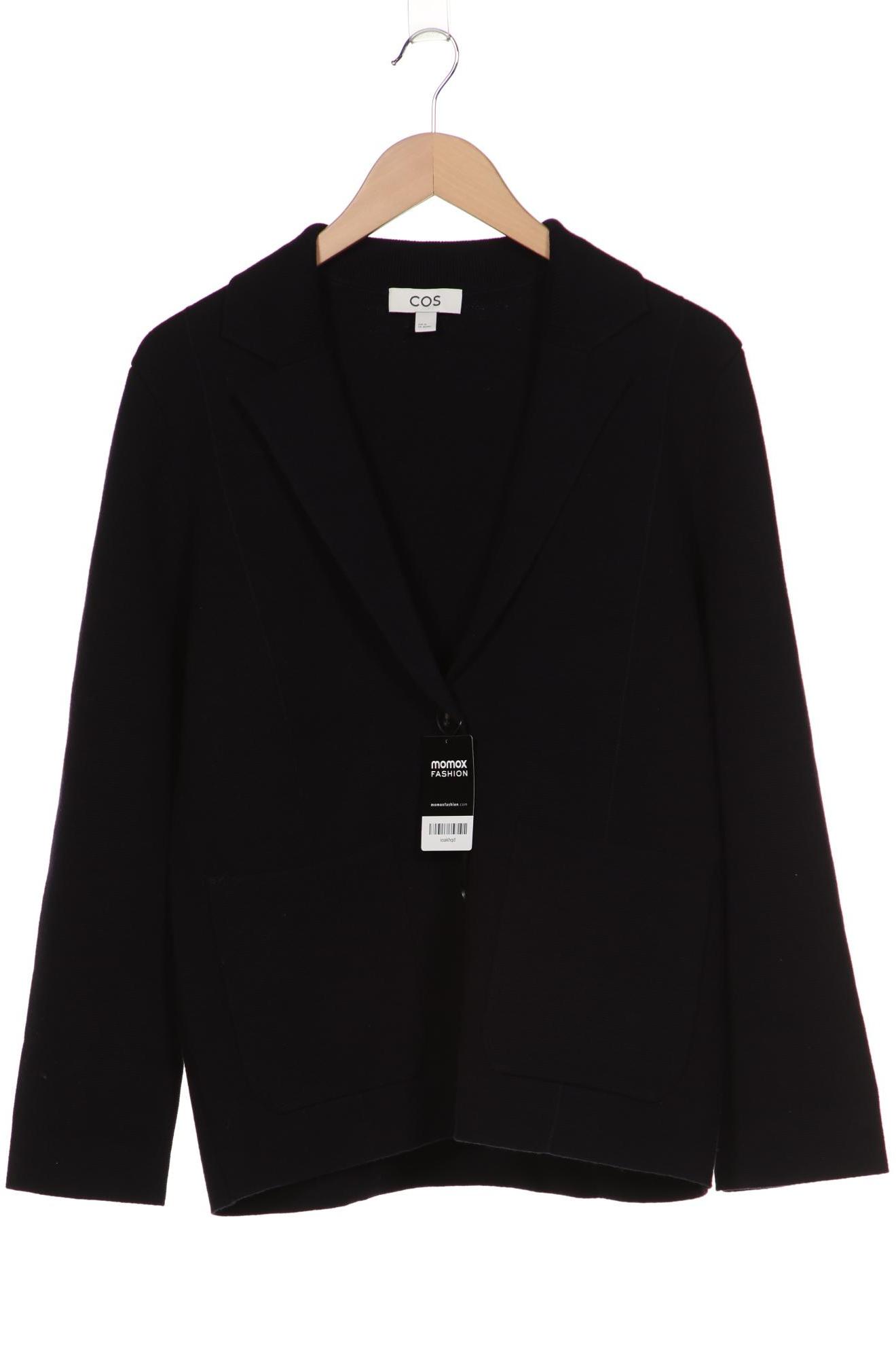 

COS Damen Strickjacke, marineblau, Gr. 34