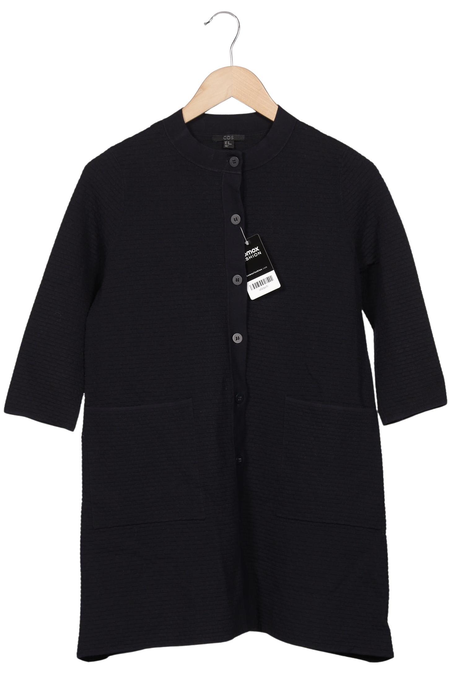 

COS Damen Strickjacke, marineblau, Gr. 34