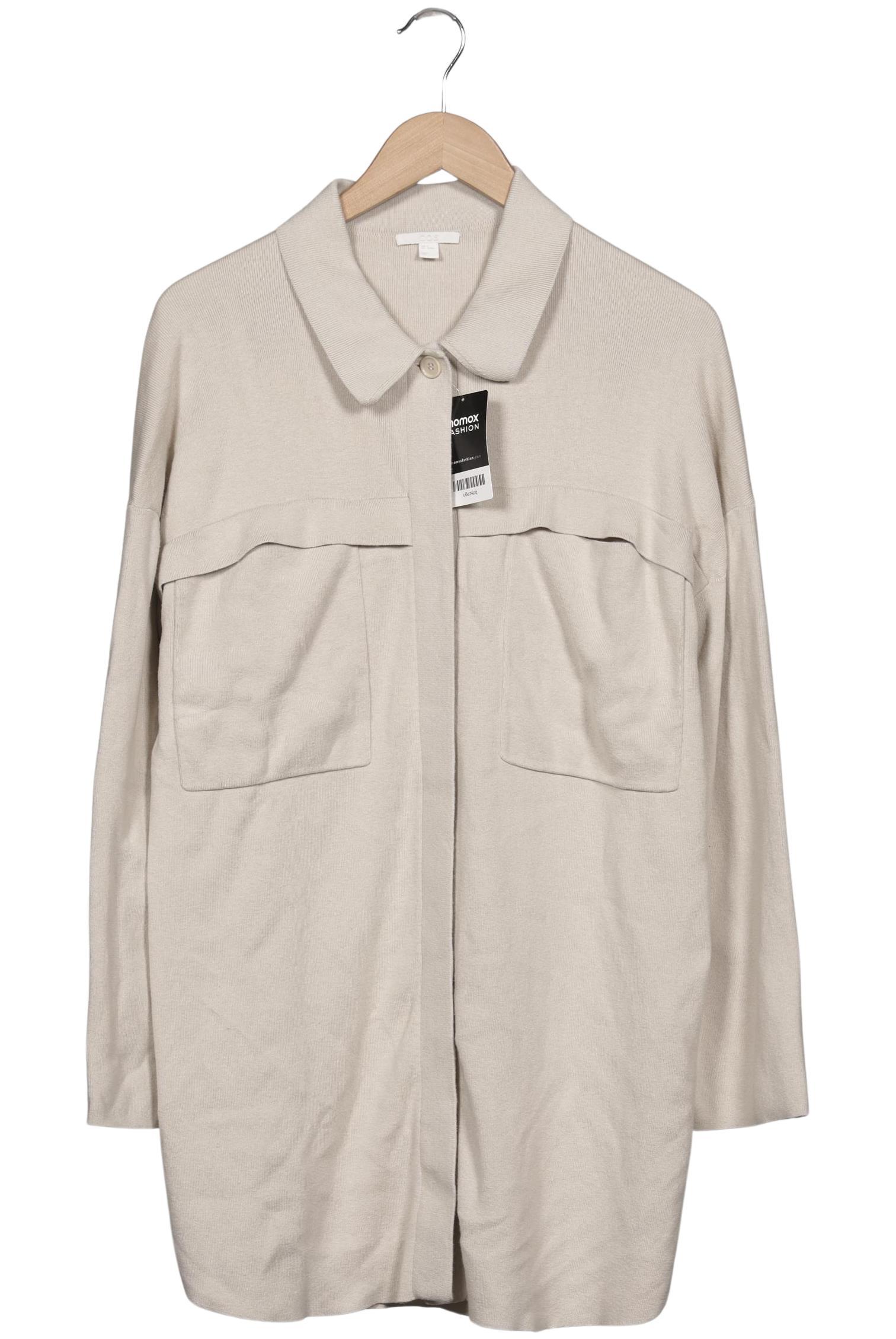 

COS Damen Strickjacke, beige, Gr. 38