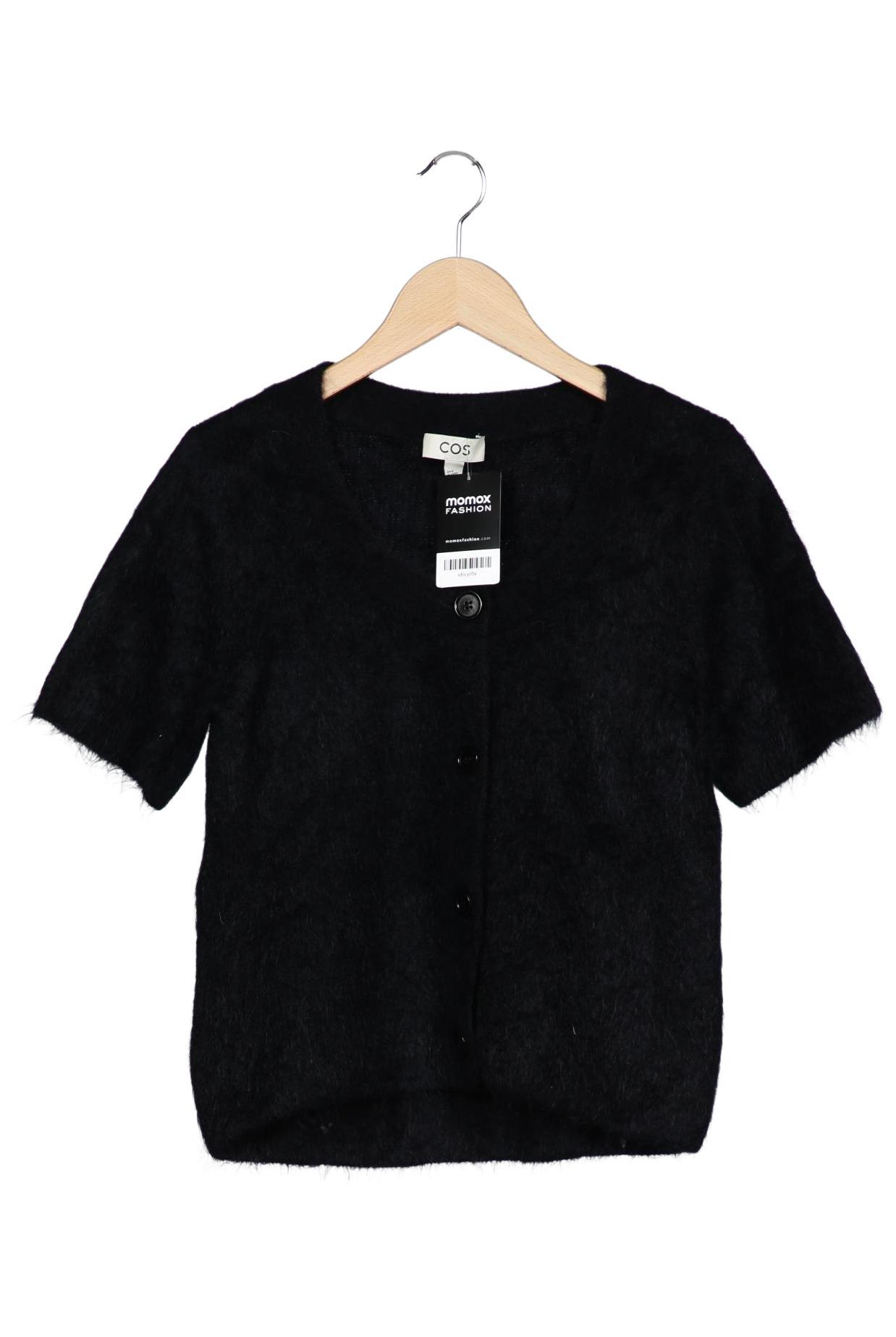 

COS Damen Strickjacke, schwarz, Gr. 38