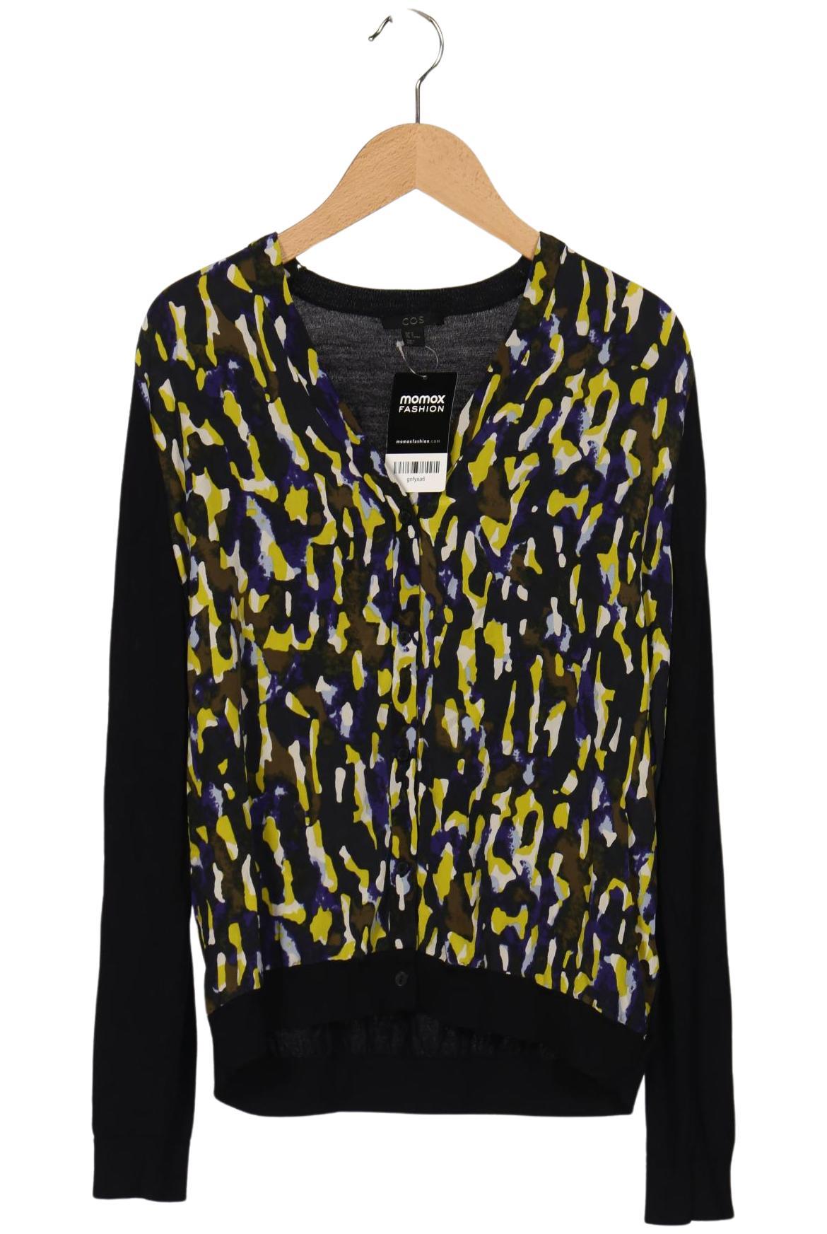 

COS Damen Strickjacke, marineblau, Gr. 38