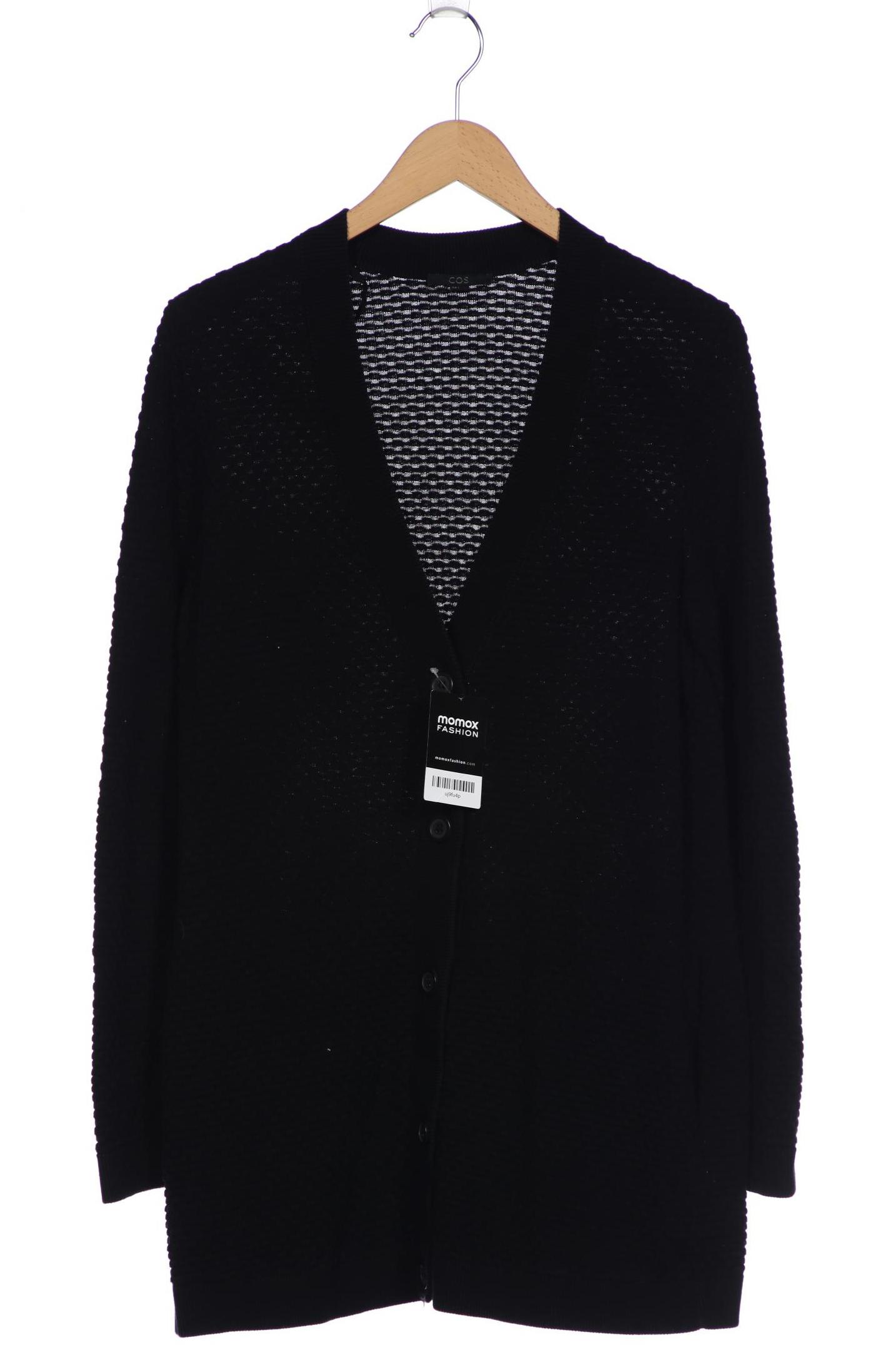 

COS Damen Strickjacke, schwarz