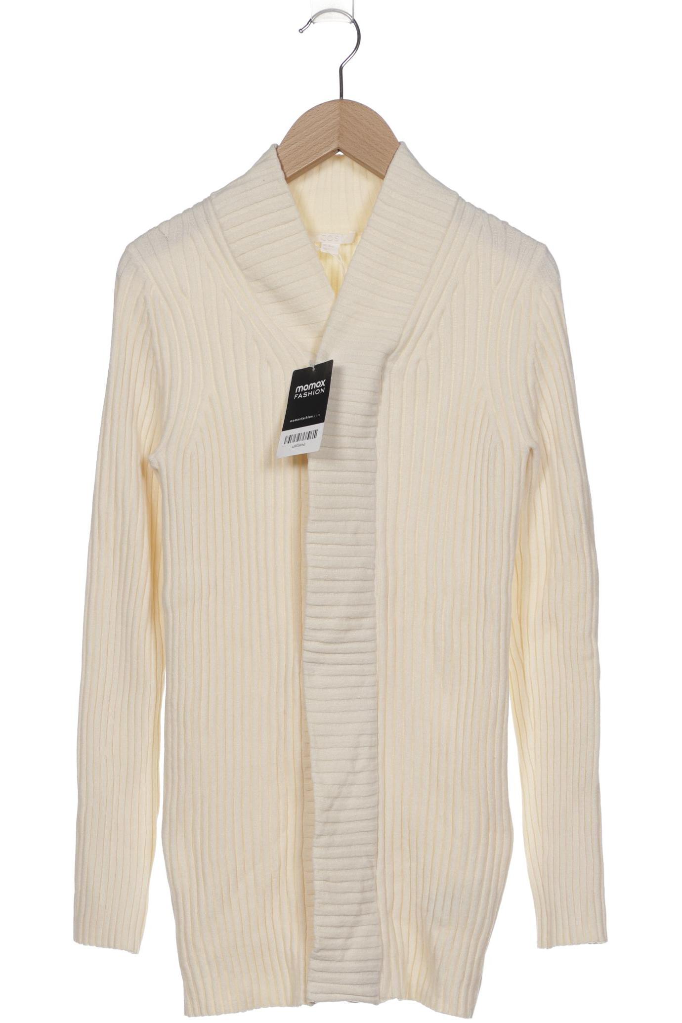 

COS Damen Strickjacke, cremeweiß, Gr. 34