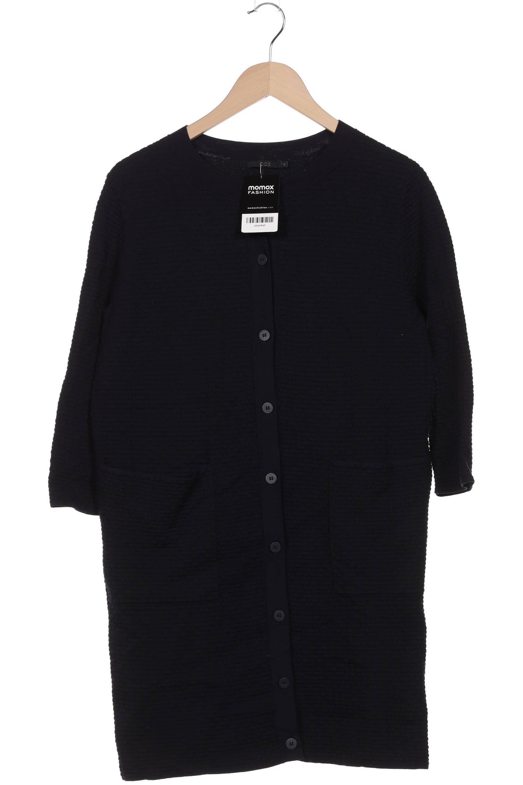 

COS Damen Strickjacke, marineblau, Gr. 38