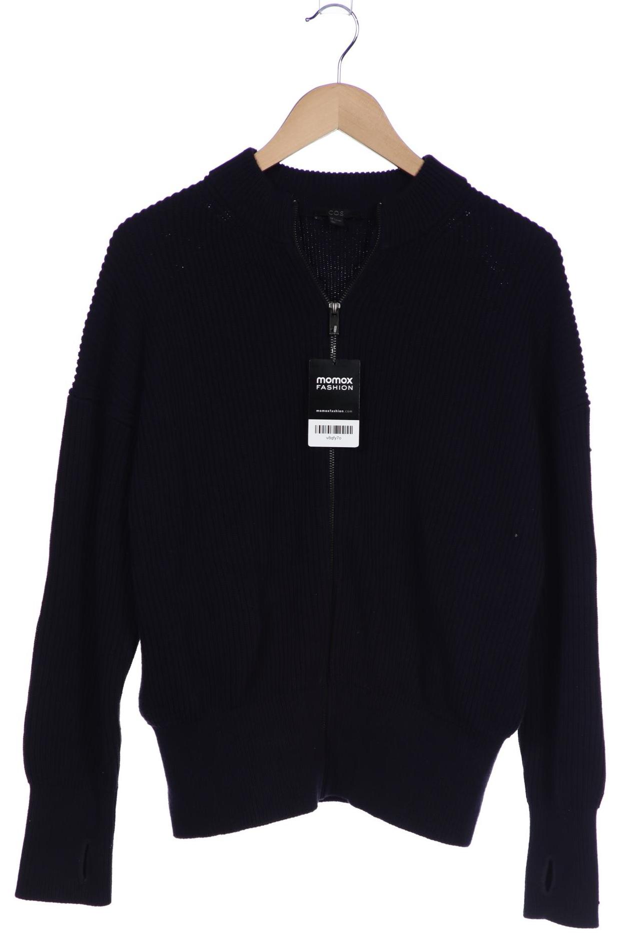 

COS Damen Strickjacke, marineblau, Gr. 42