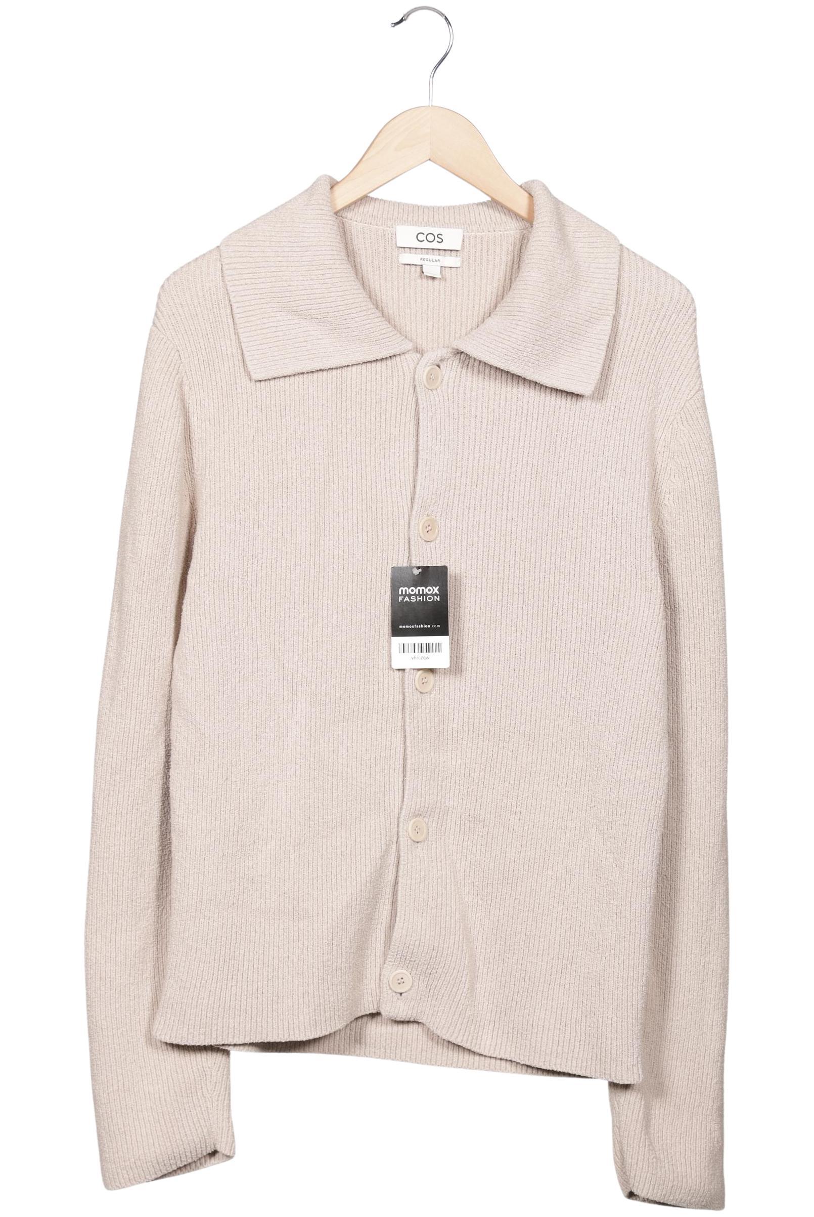 

COS Damen Strickjacke, beige, Gr. 36