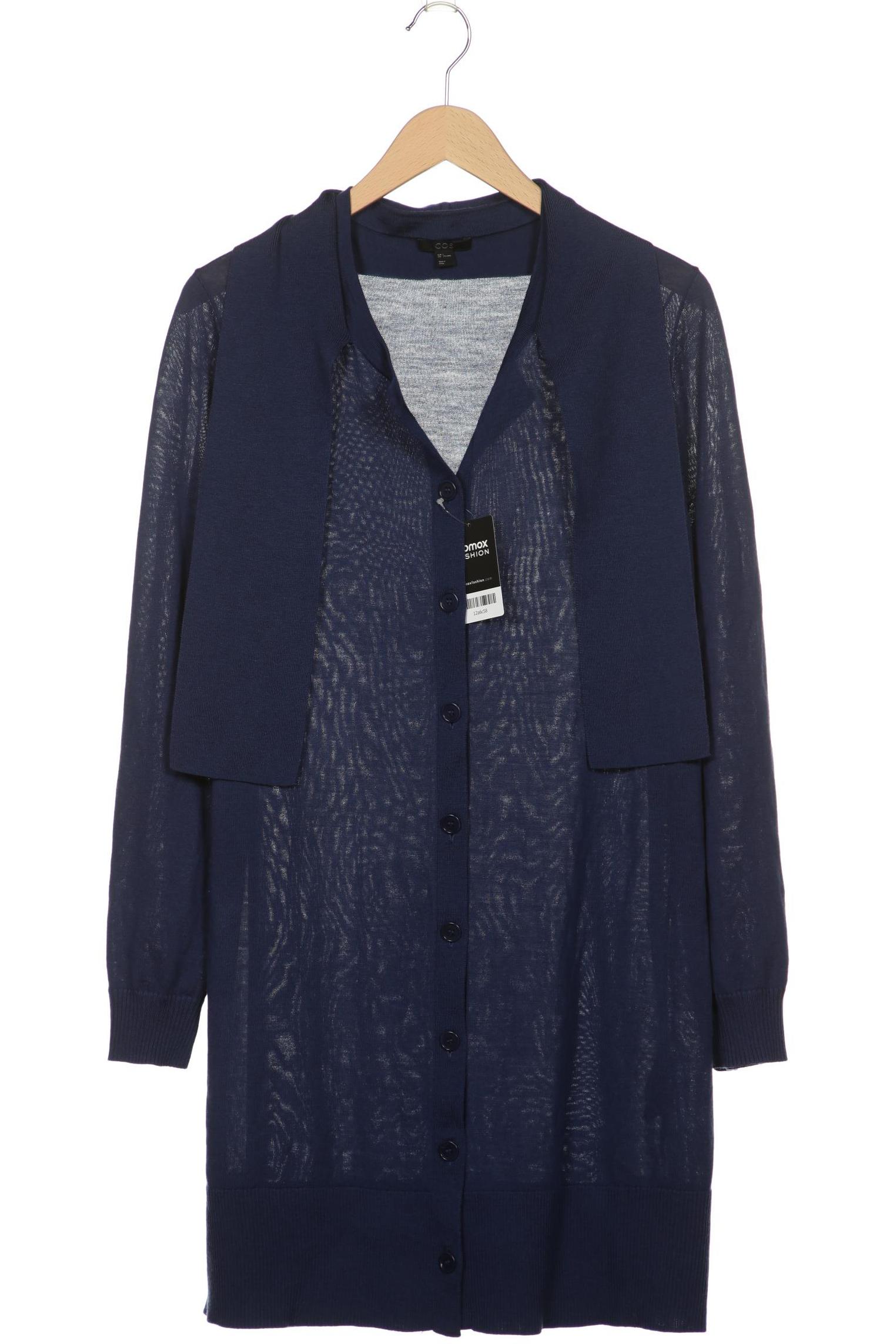 

COS Damen Strickjacke, blau, Gr. 42