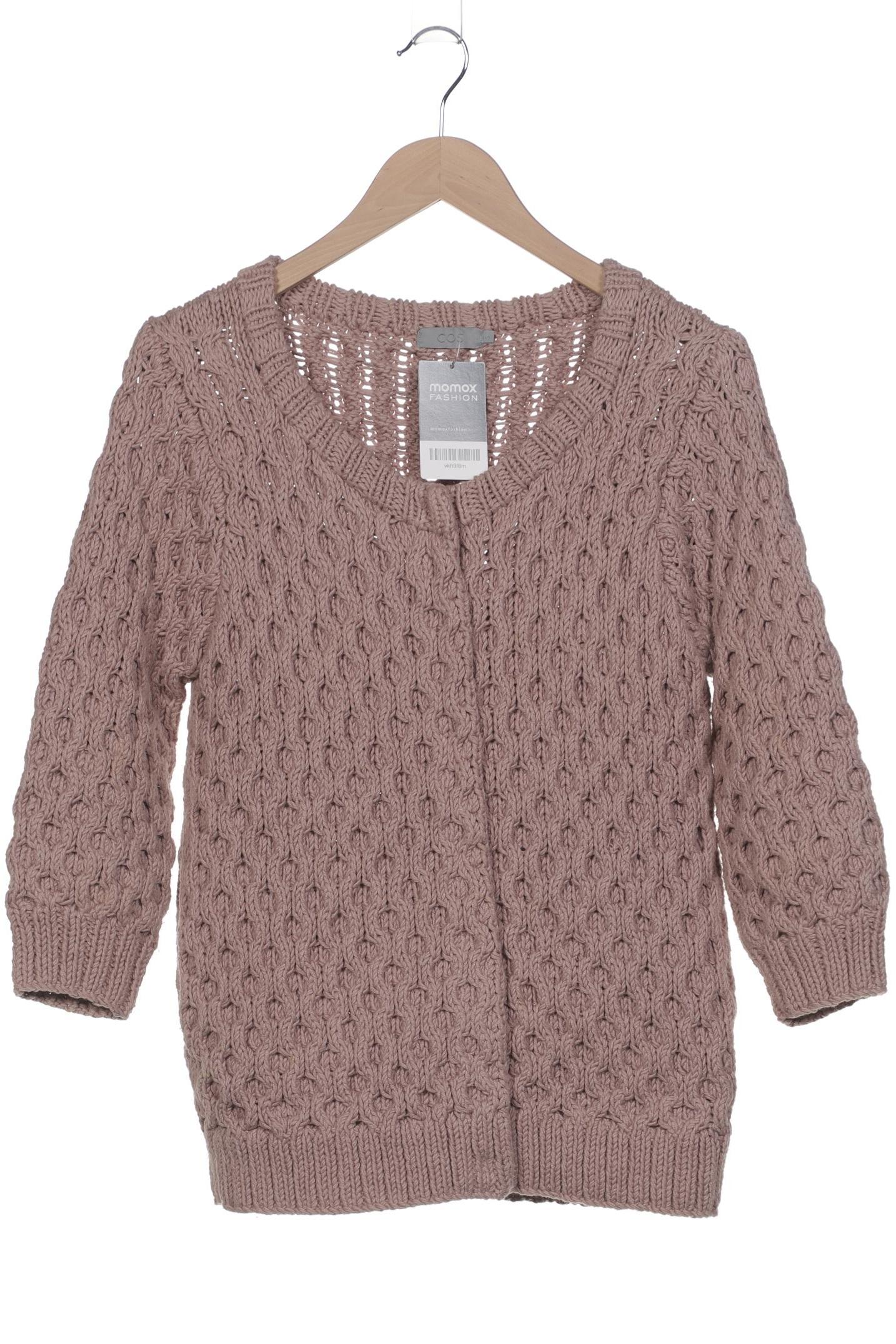 

COS Damen Strickjacke, pink, Gr. 36