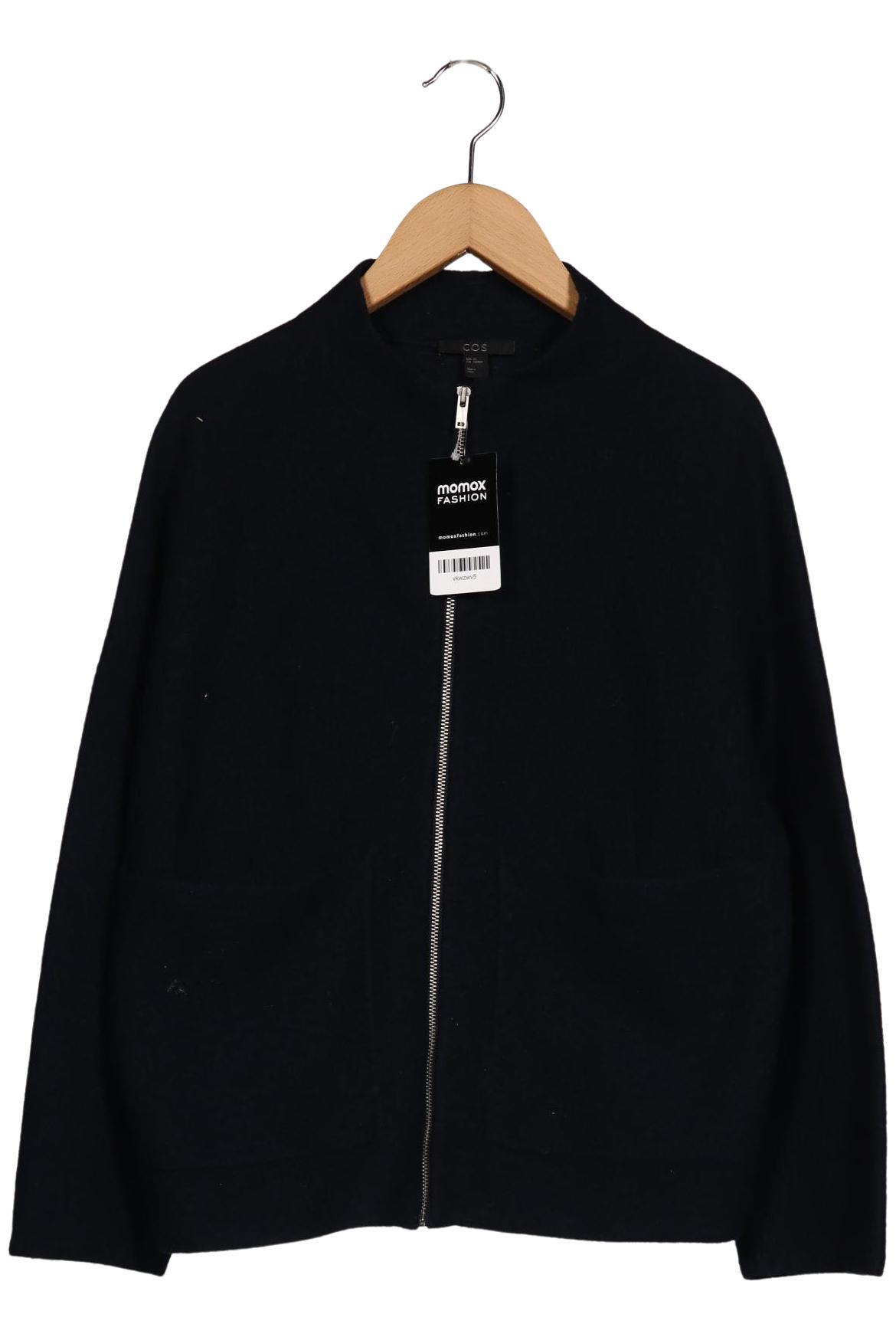 

COS Damen Strickjacke, marineblau, Gr. 34