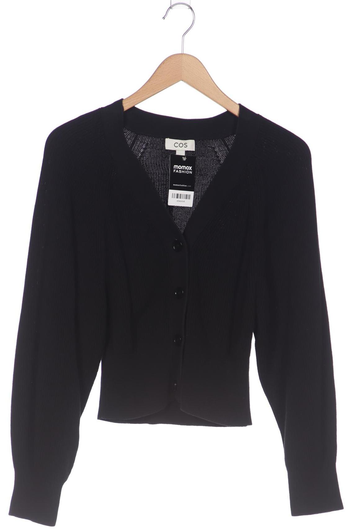 

COS Damen Strickjacke, schwarz, Gr. 36