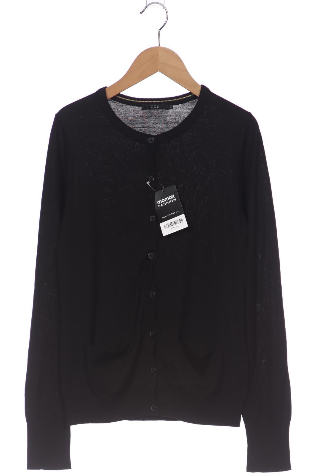 

COS Damen Strickjacke, schwarz, Gr. 34
