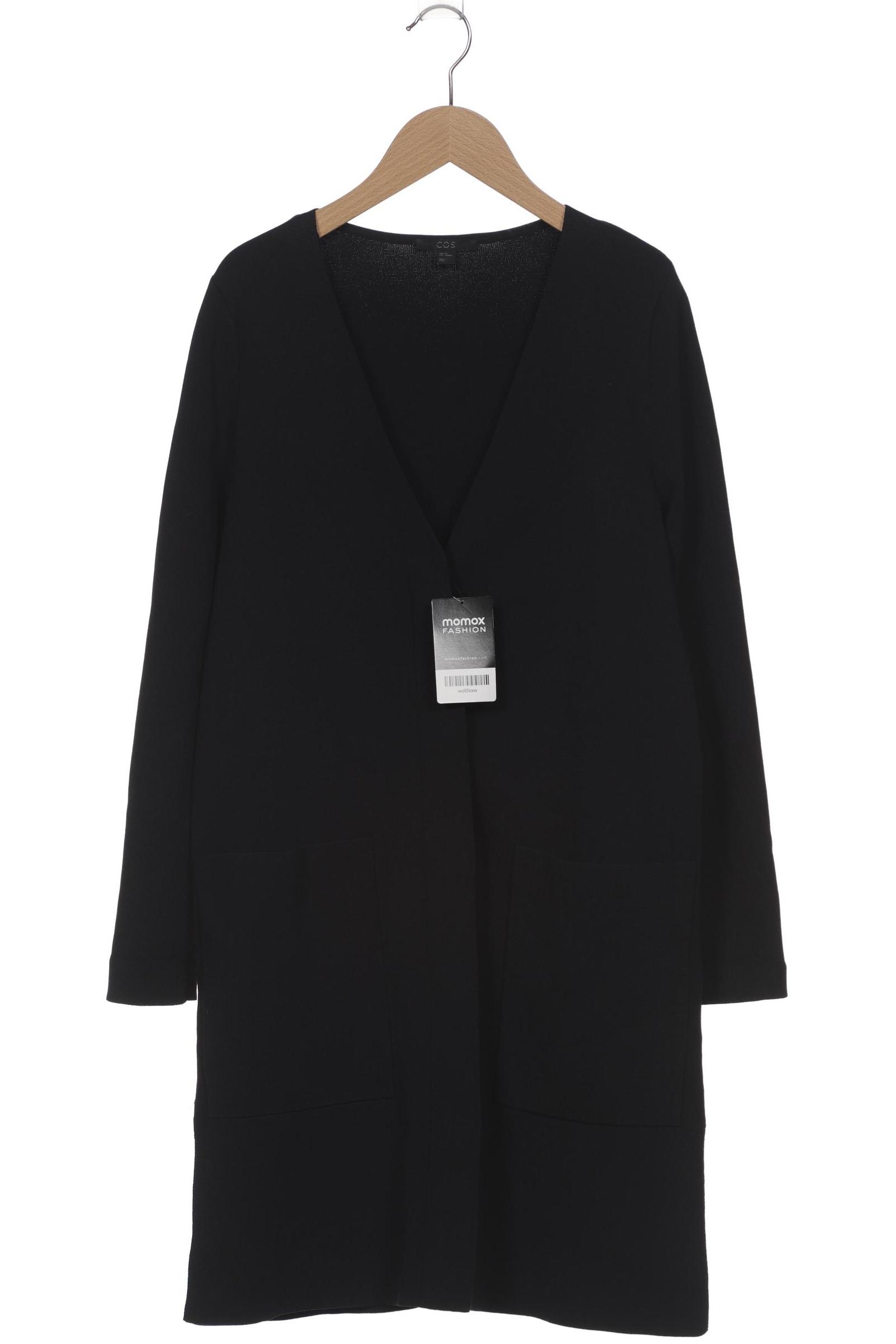 

COS Damen Strickjacke, schwarz, Gr. 34