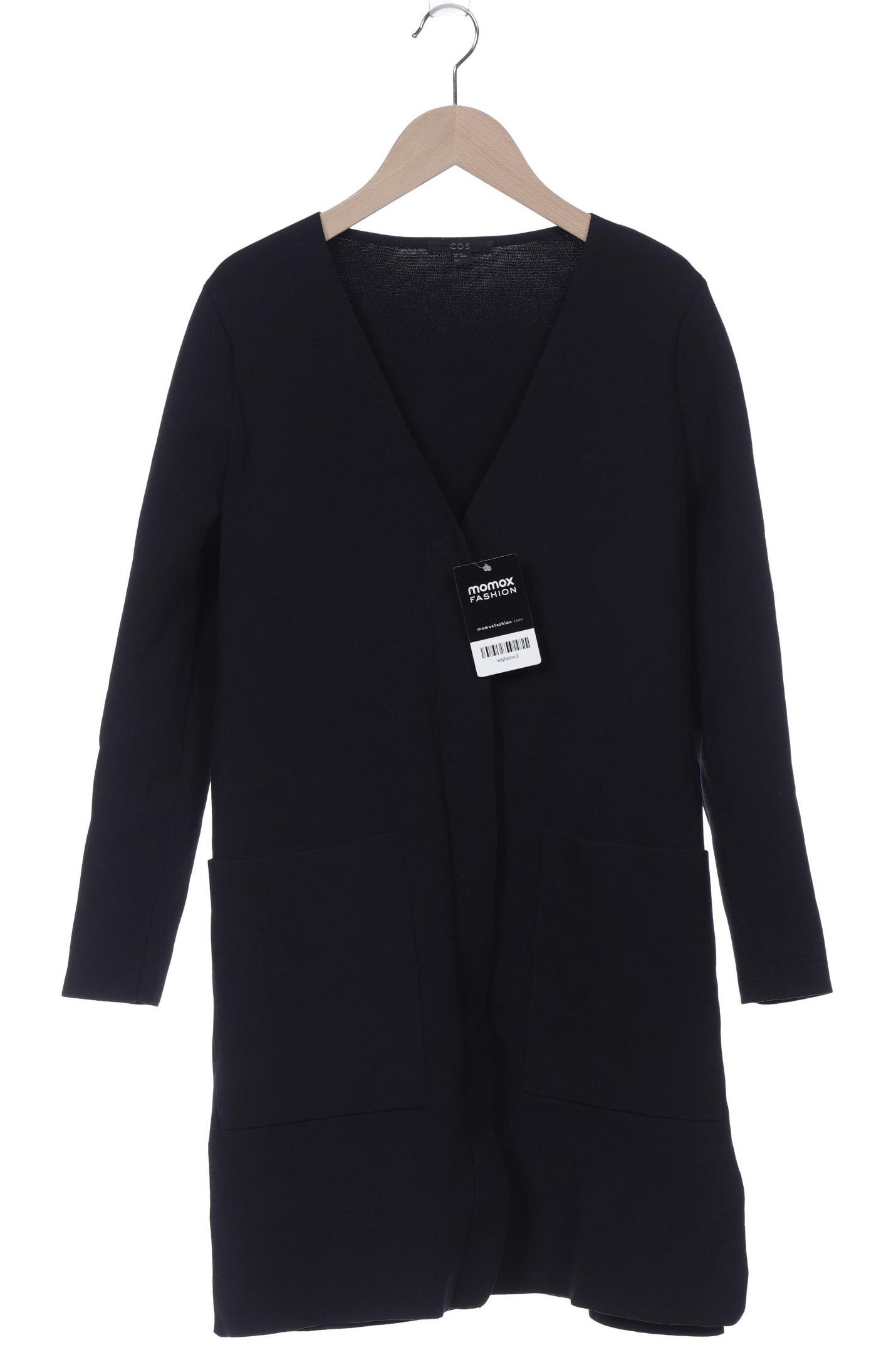 

COS Damen Strickjacke, marineblau, Gr. 34
