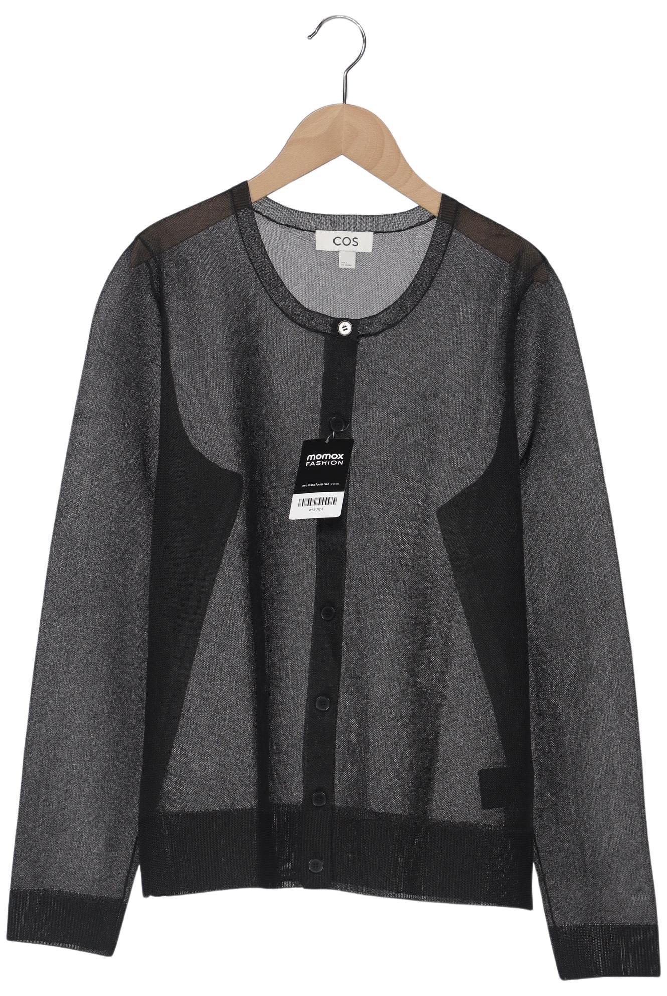 

COS Damen Strickjacke, grau, Gr. 36