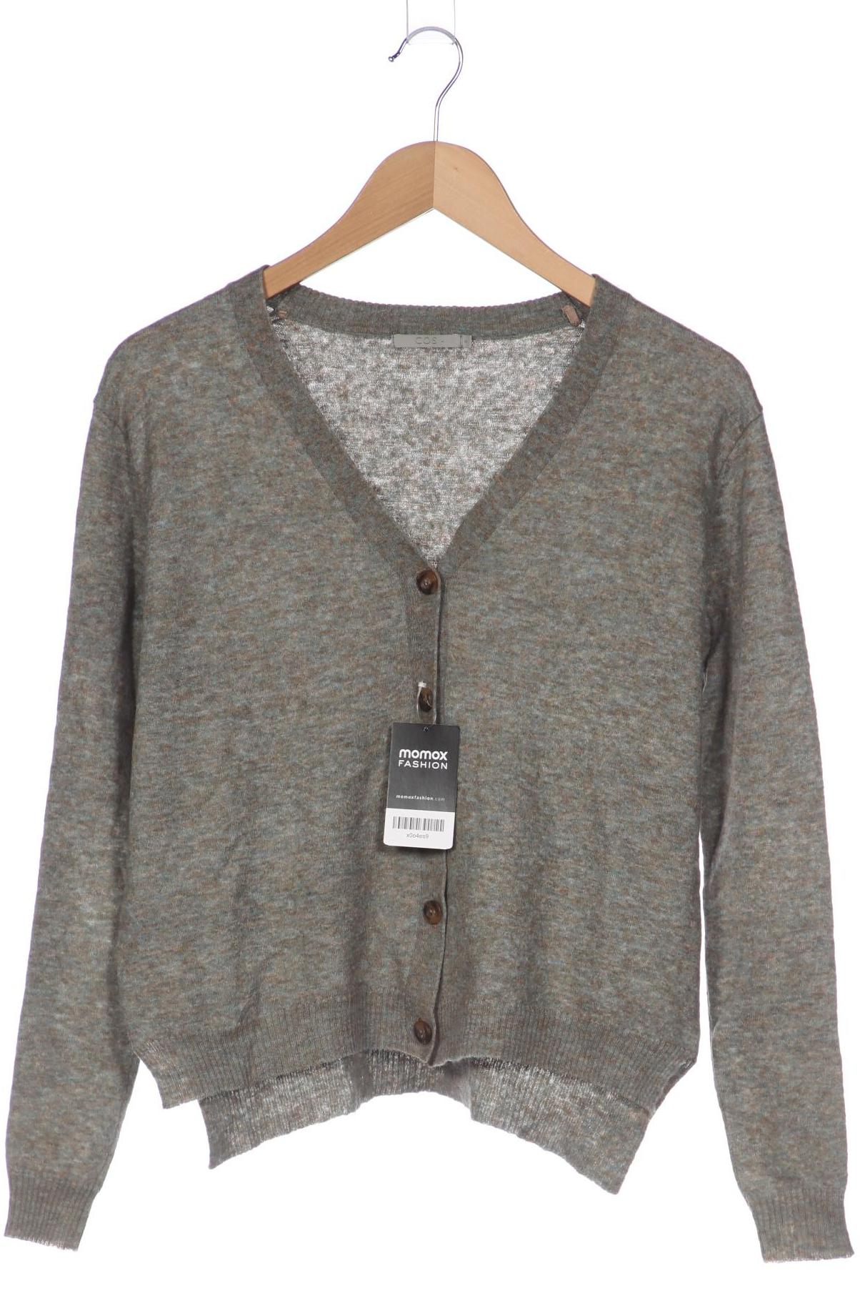 

COS Damen Strickjacke, grün, Gr. 36