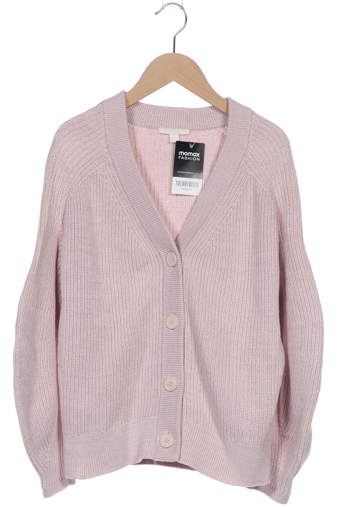 

COS Damen Strickjacke, pink, Gr. 34