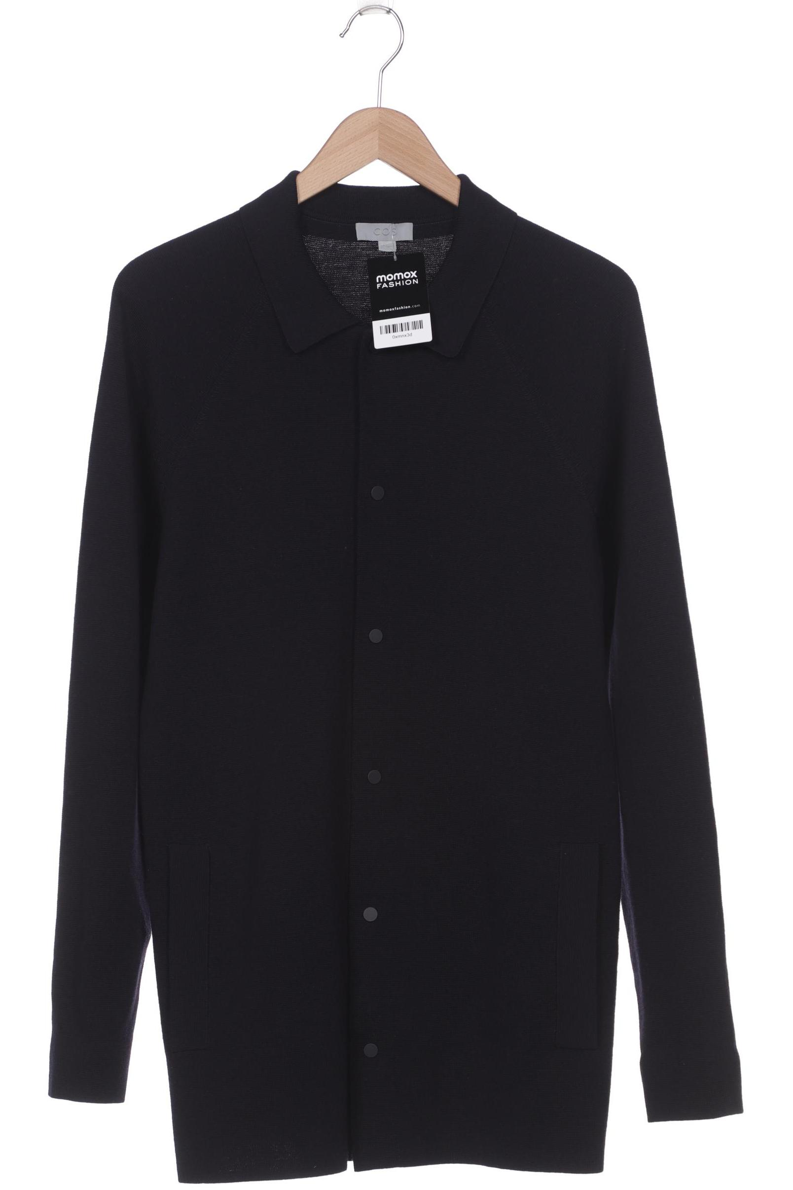 

COS Damen Strickjacke, marineblau, Gr. 36