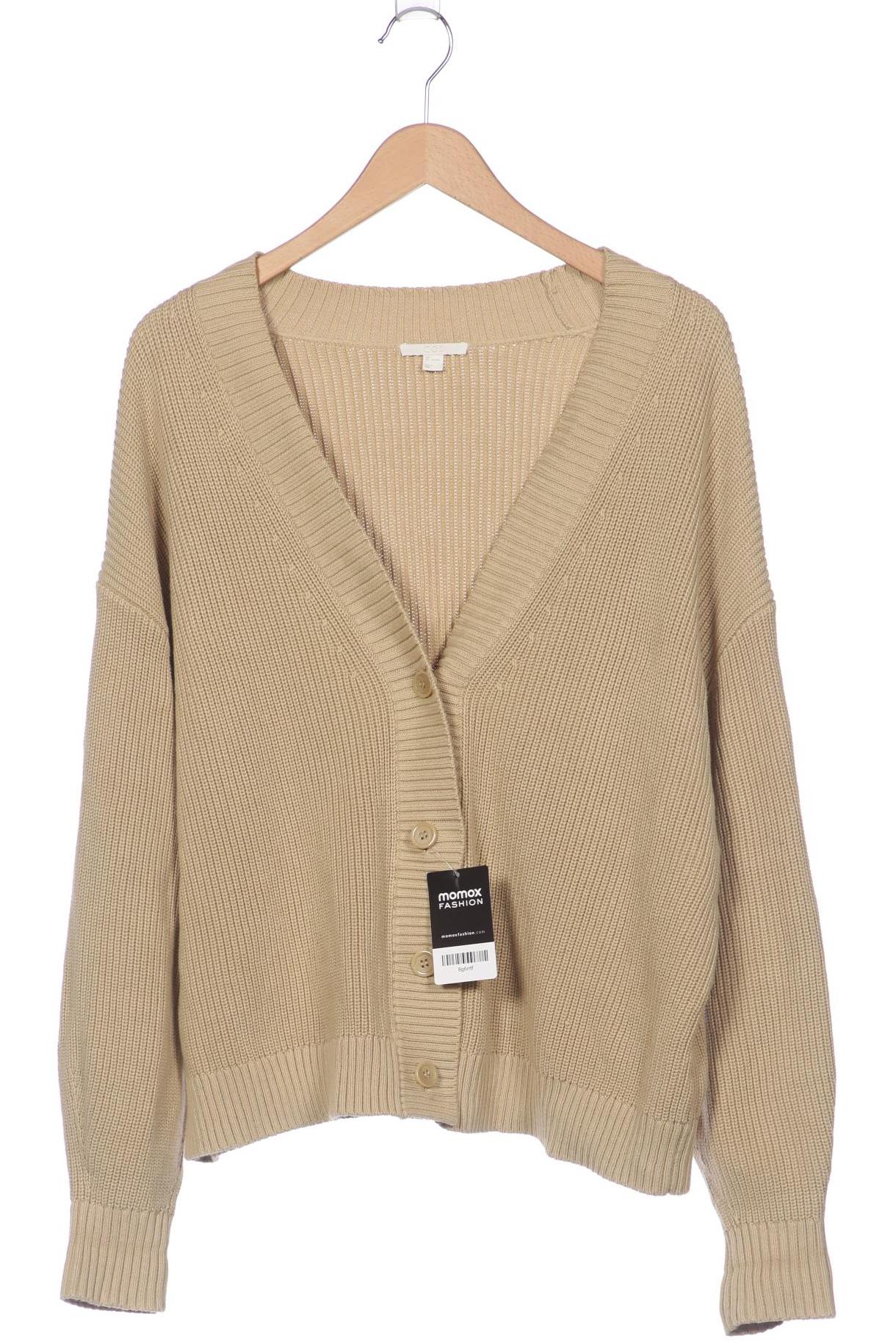 

COS Damen Strickjacke, beige, Gr. 42
