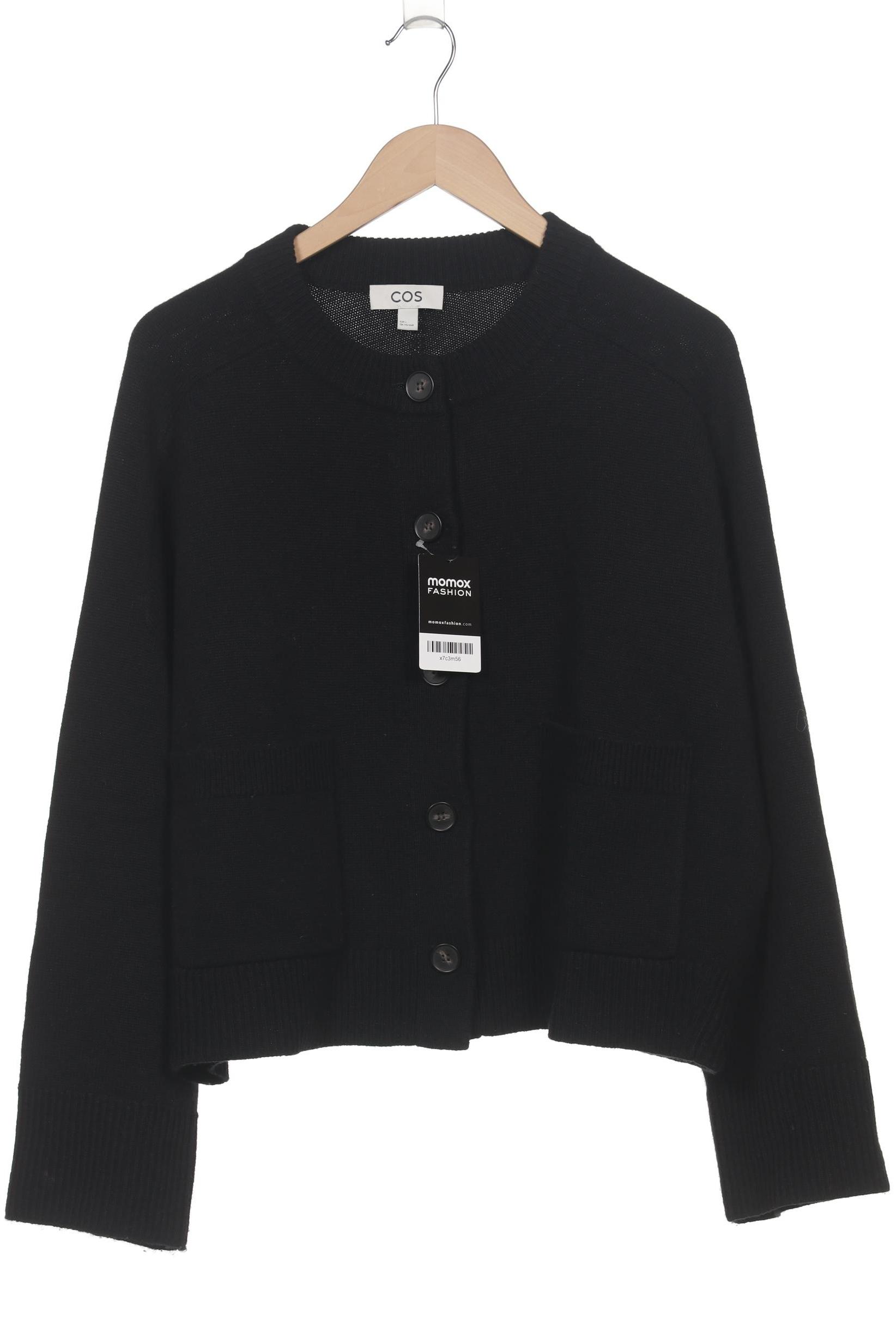 

COS Damen Strickjacke, schwarz, Gr. 42
