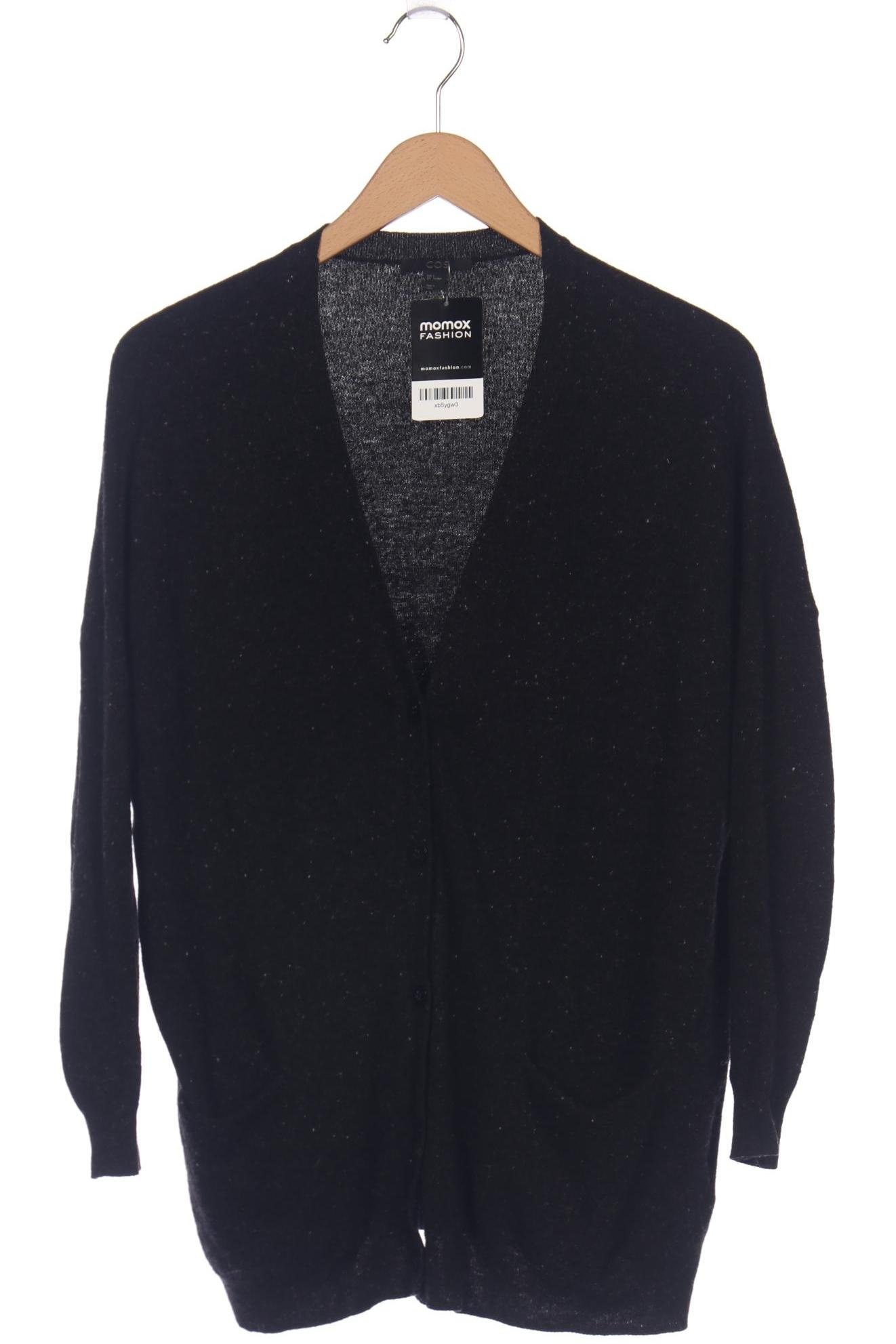 

COS Damen Strickjacke, schwarz, Gr. 36