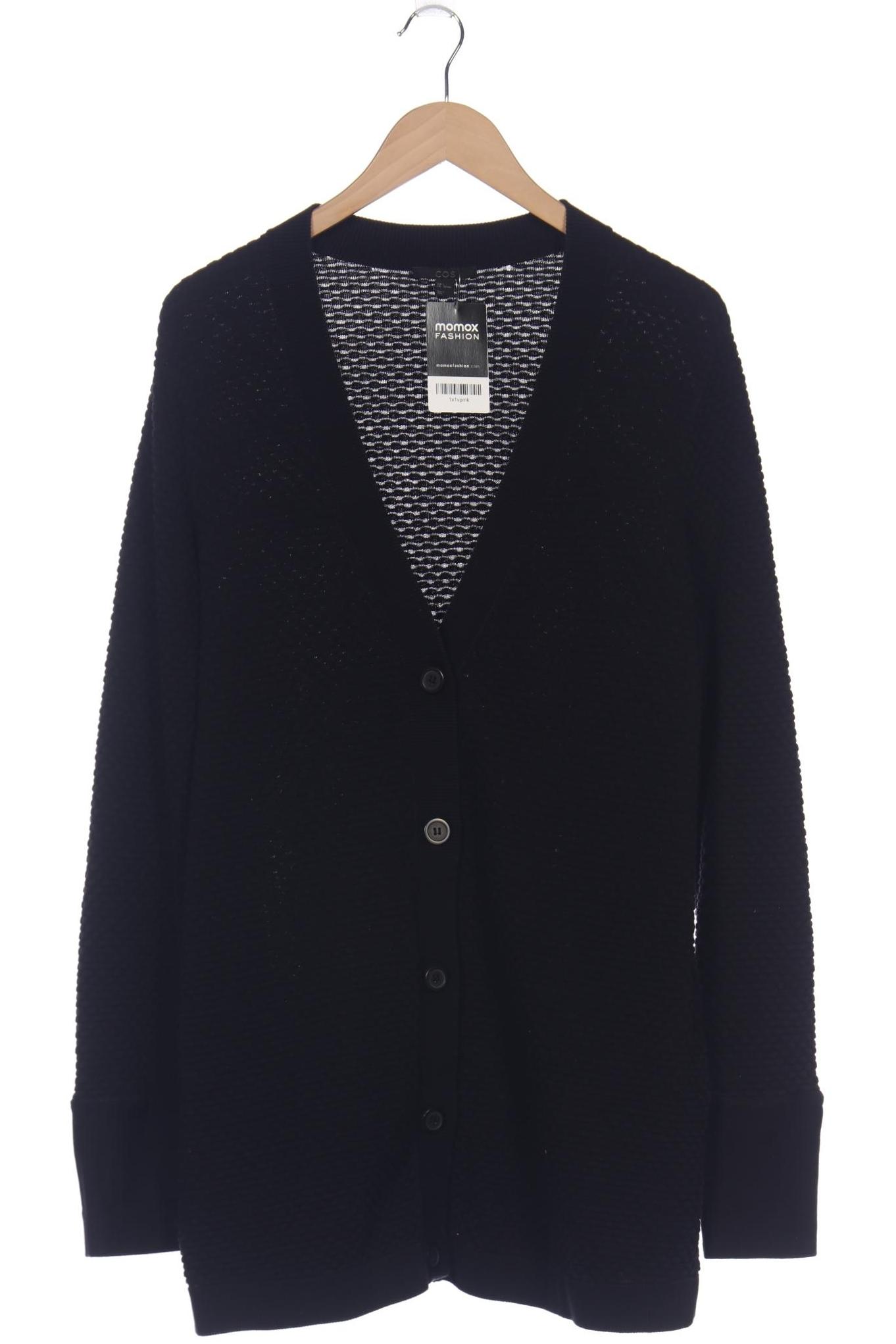 

COS Damen Strickjacke, schwarz, Gr. 42
