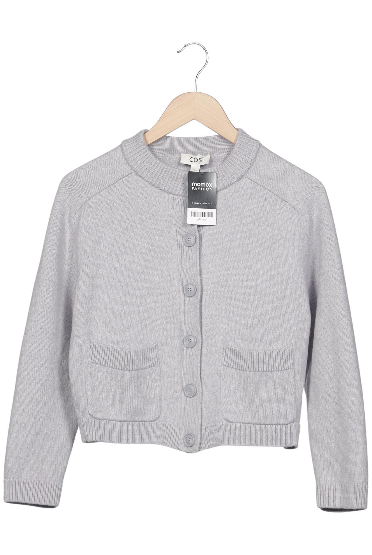 

COS Damen Strickjacke, grau, Gr. 36