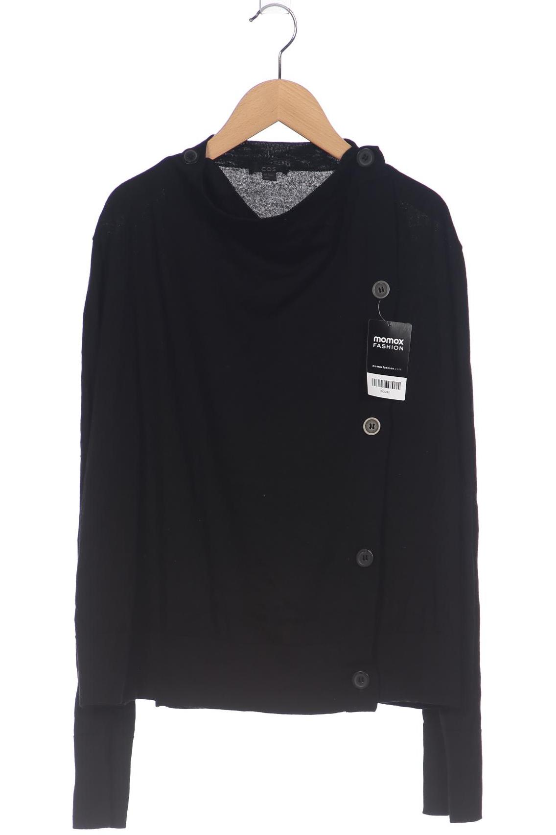 

COS Damen Strickjacke, schwarz, Gr. 38