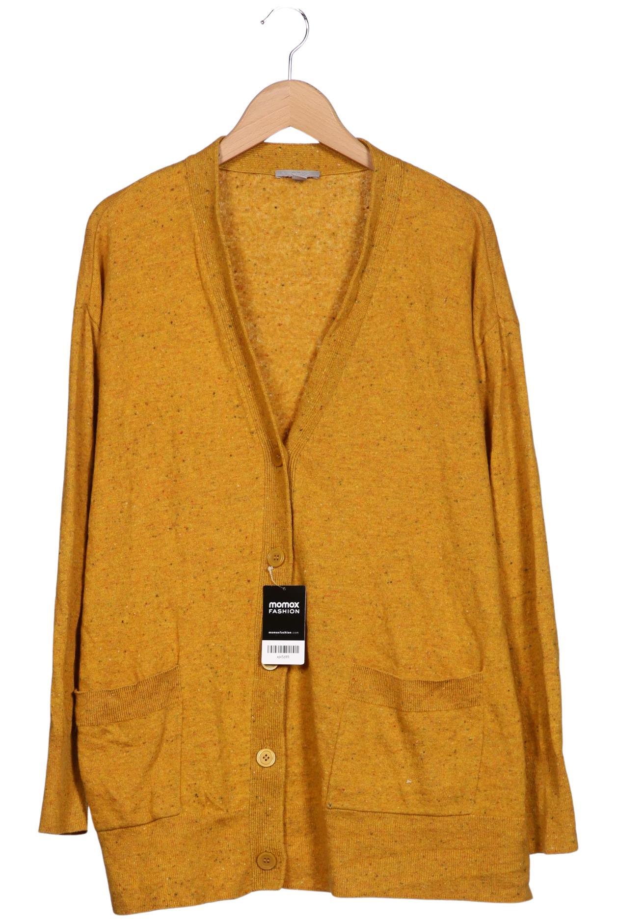 

COS Damen Strickjacke, gelb, Gr. 42