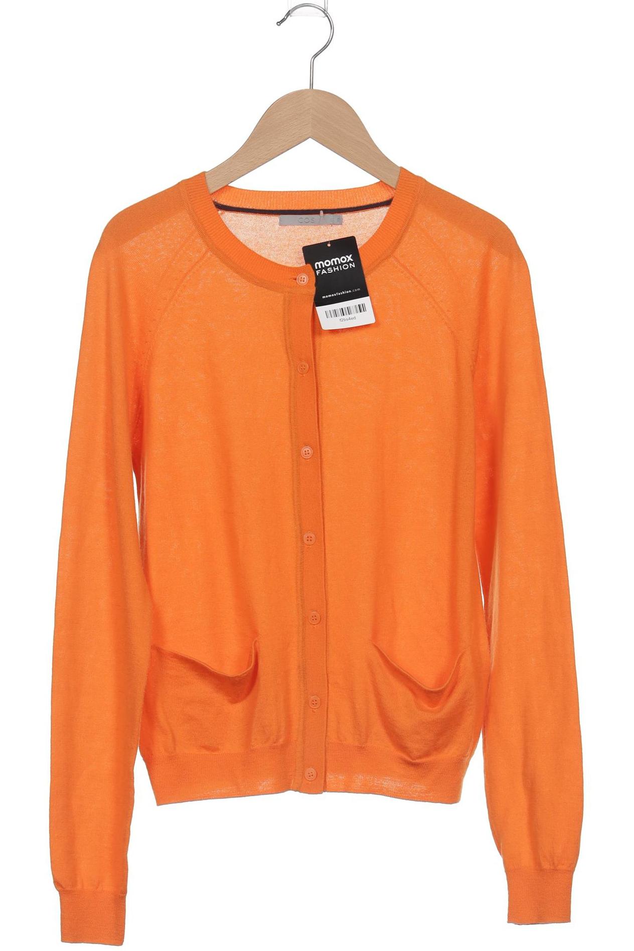 

COS Damen Strickjacke, orange, Gr. 34
