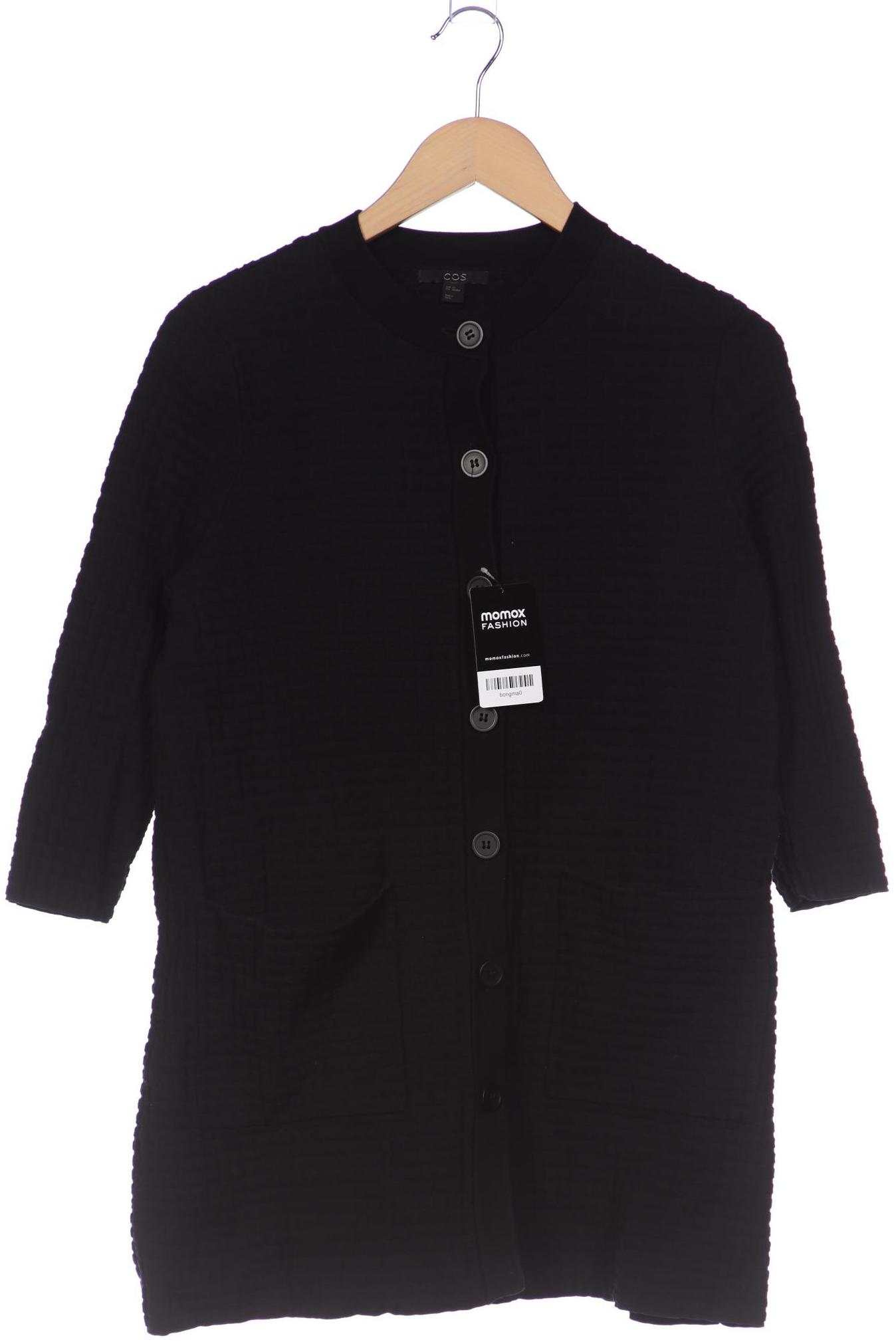 

COS Damen Strickjacke, schwarz, Gr. 34