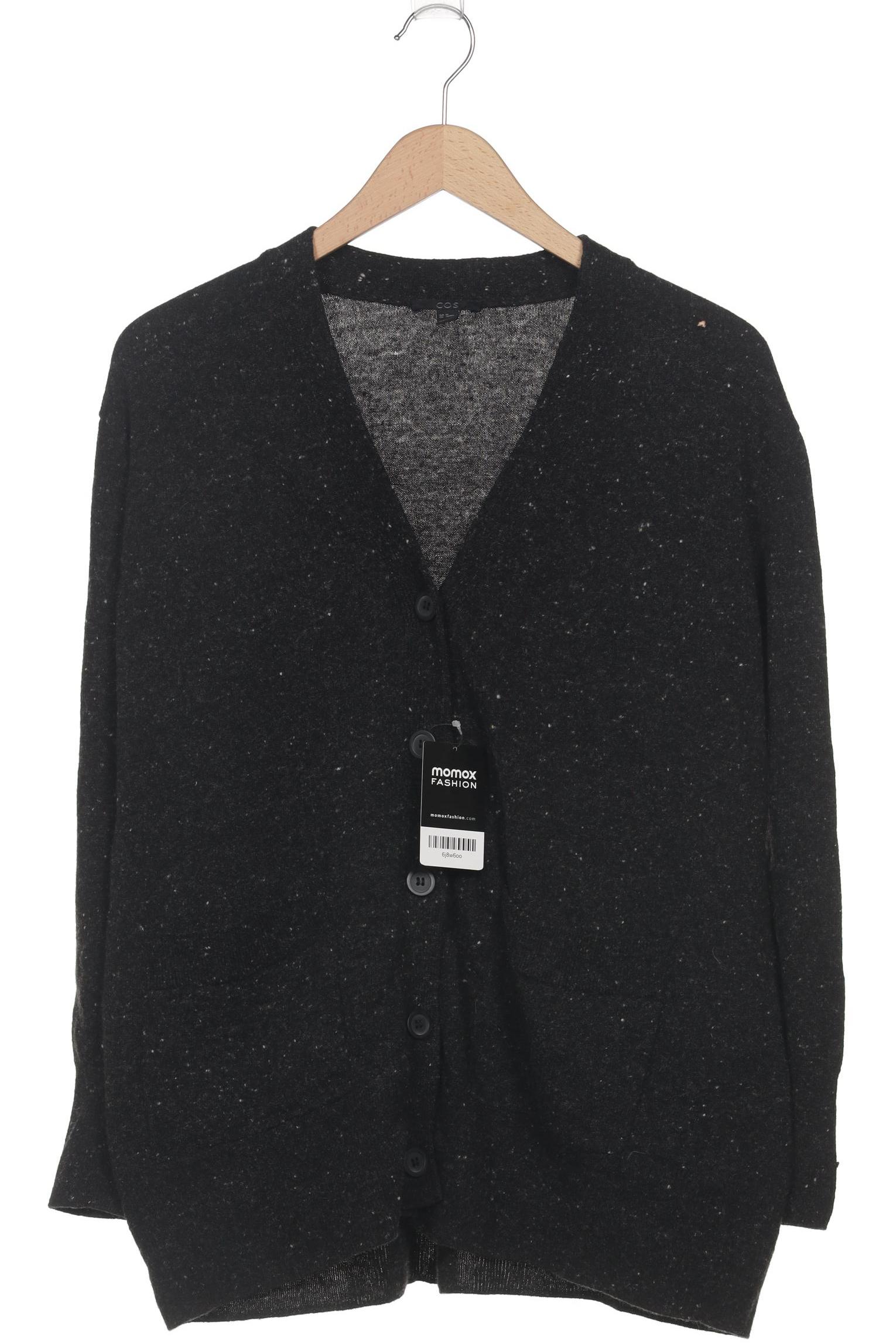 

COS Damen Strickjacke, schwarz, Gr. 34