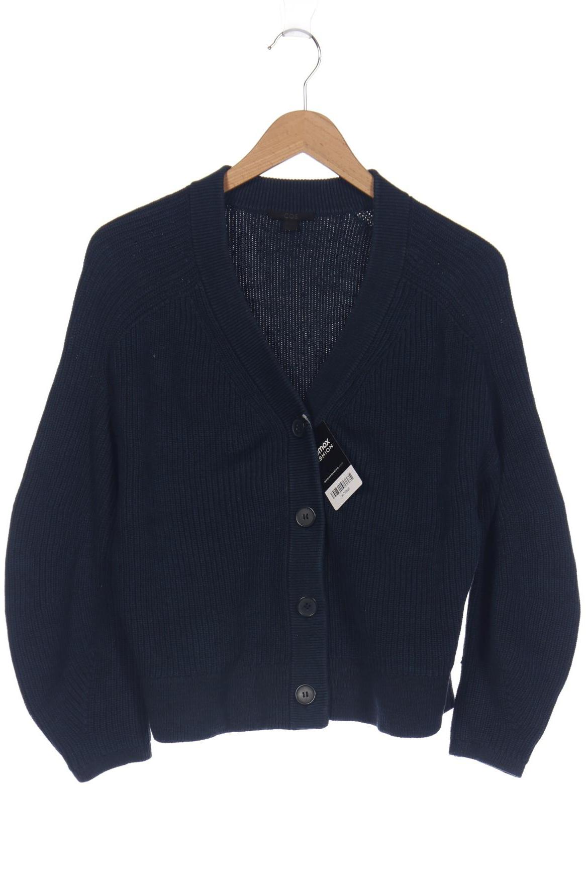 

COS Damen Strickjacke, türkis, Gr. 36