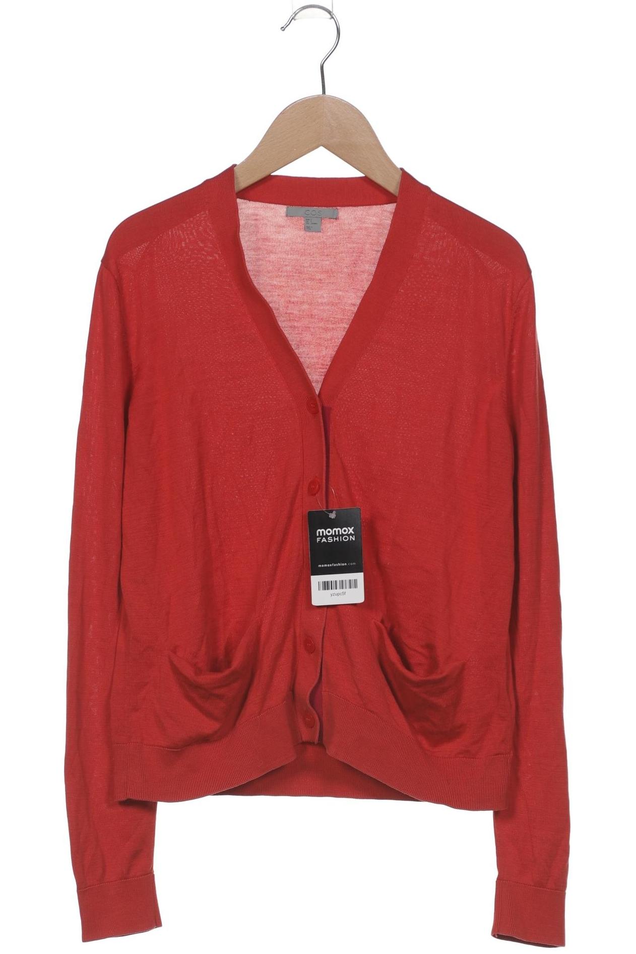 

COS Damen Strickjacke, rot, Gr. 36