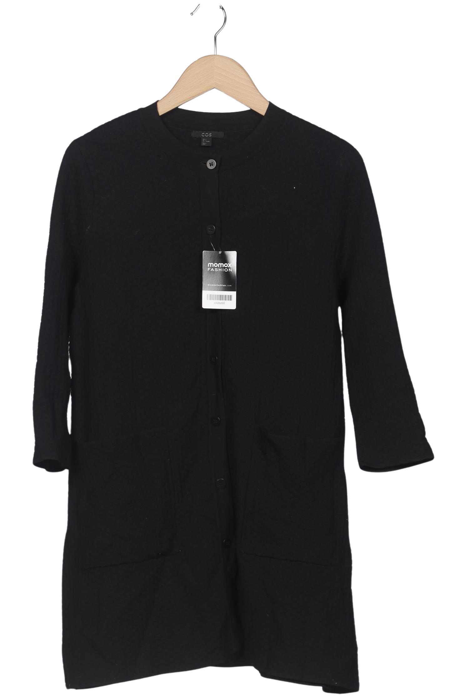

COS Damen Strickjacke, schwarz, Gr. 36