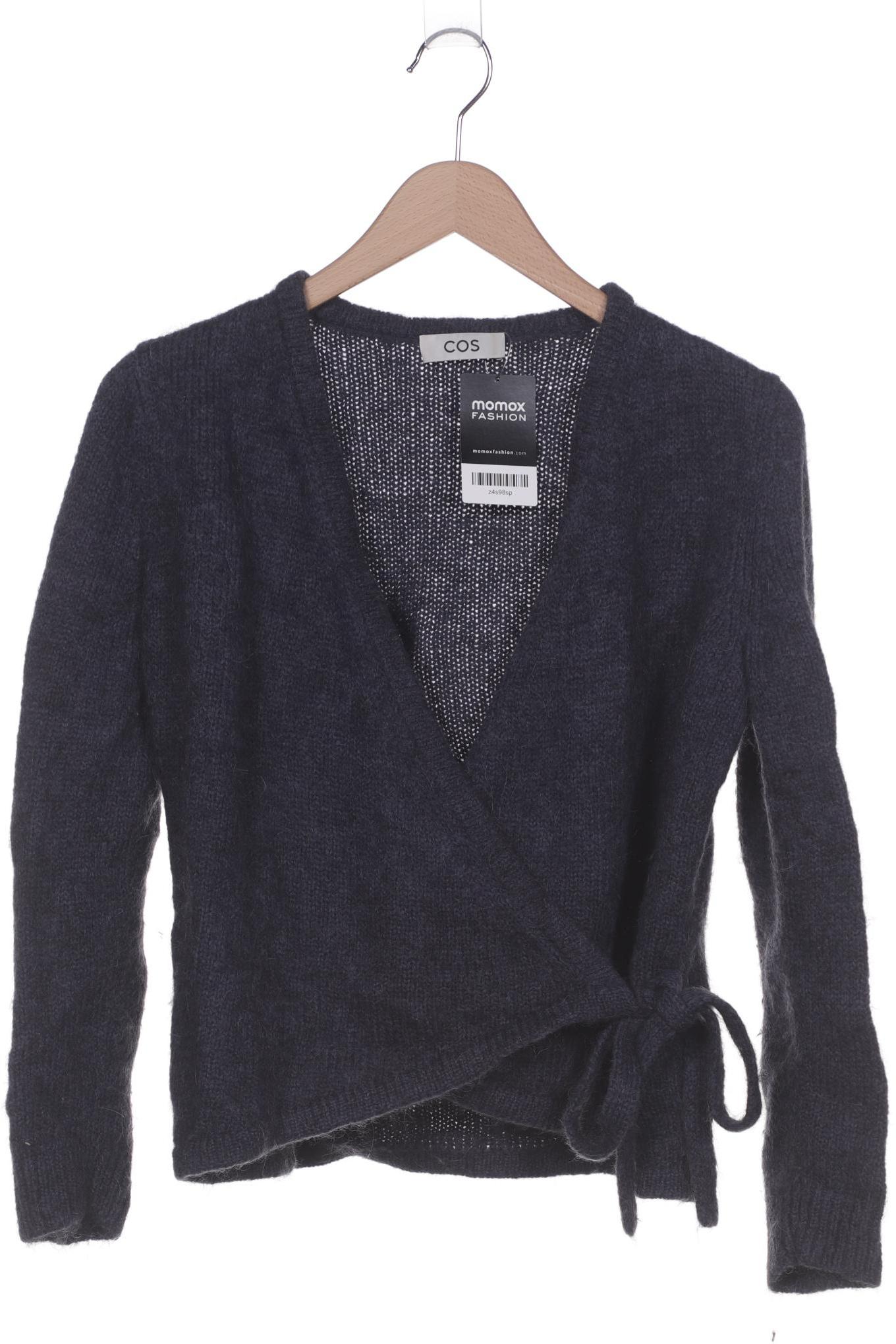 

COS Damen Strickjacke, marineblau, Gr. 36