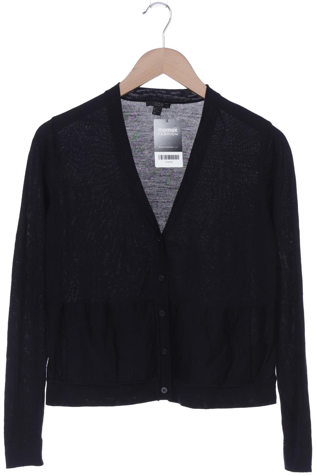

COS Damen Strickjacke, marineblau, Gr. 36
