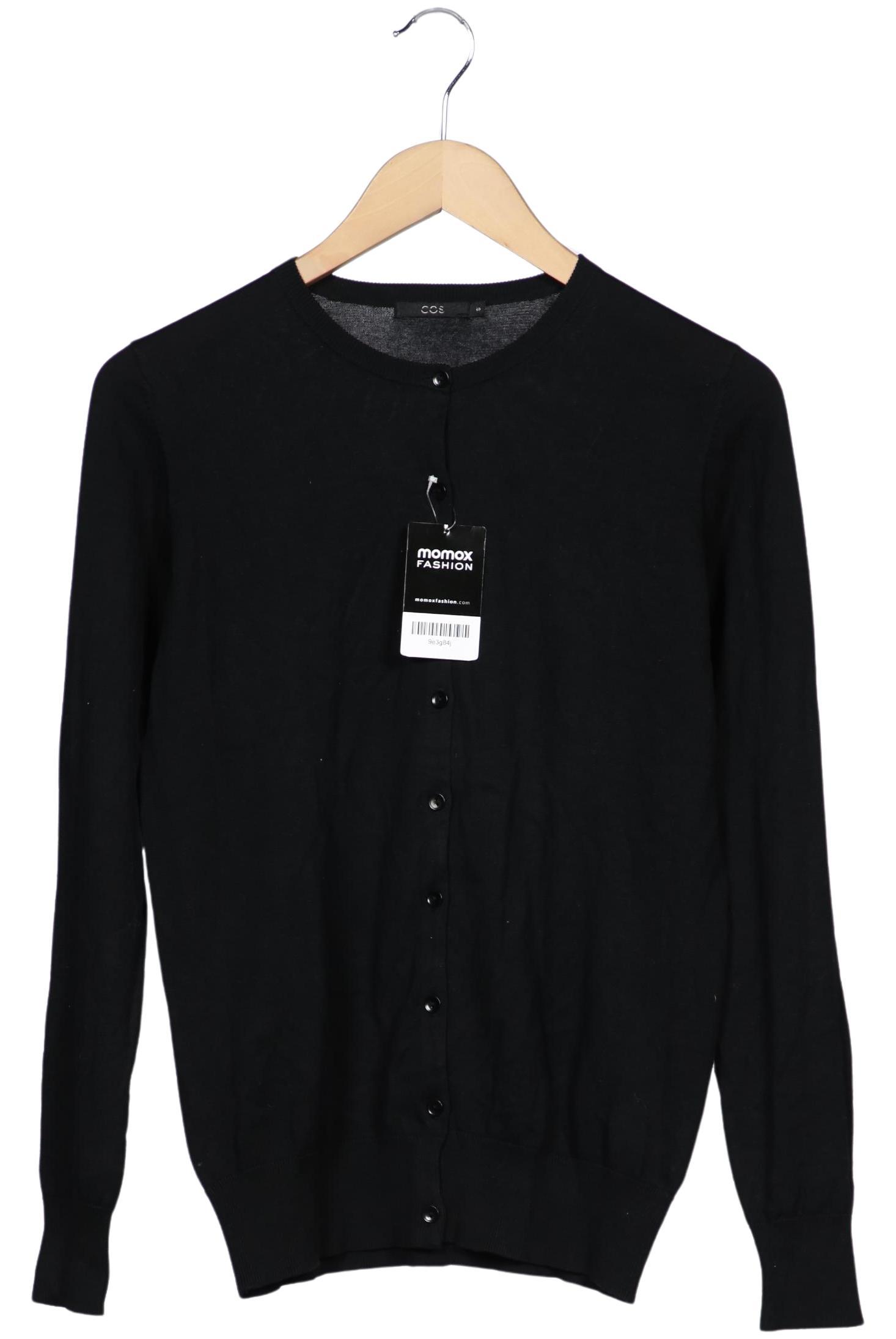 

COS Damen Strickjacke, schwarz, Gr. 36